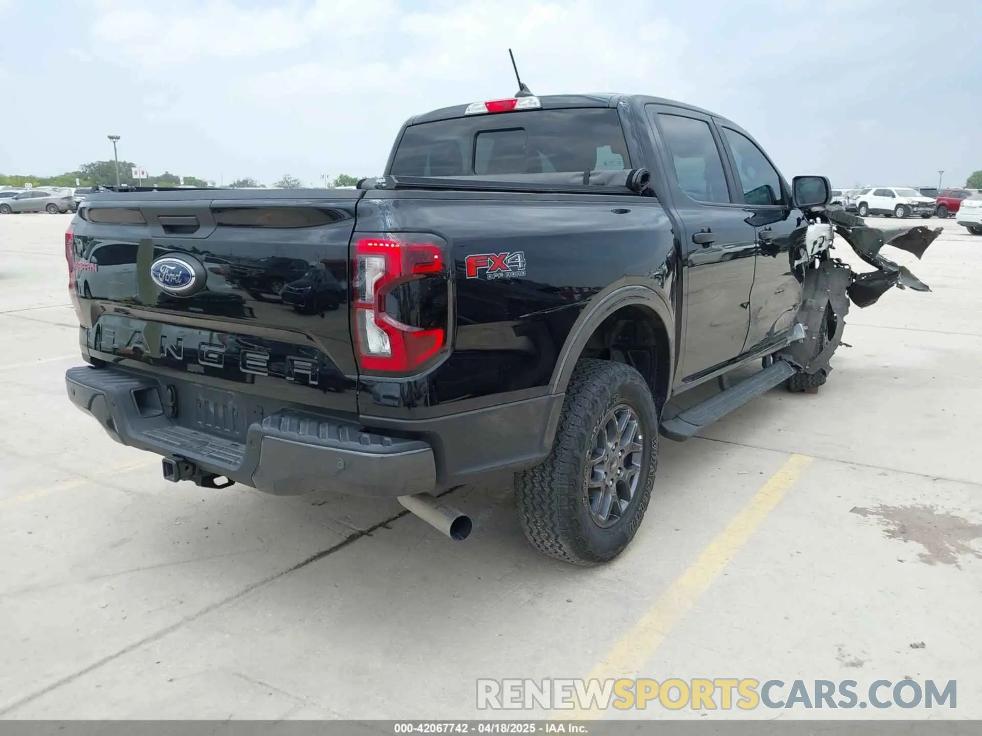 4 Photograph of a damaged car 1FTER4HHXRLE09115 FORD RANGER 2024