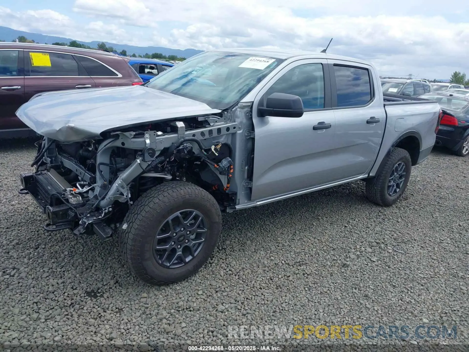 2 Photograph of a damaged car 1FTER4HP5RLE49870 FORD RANGER 2024