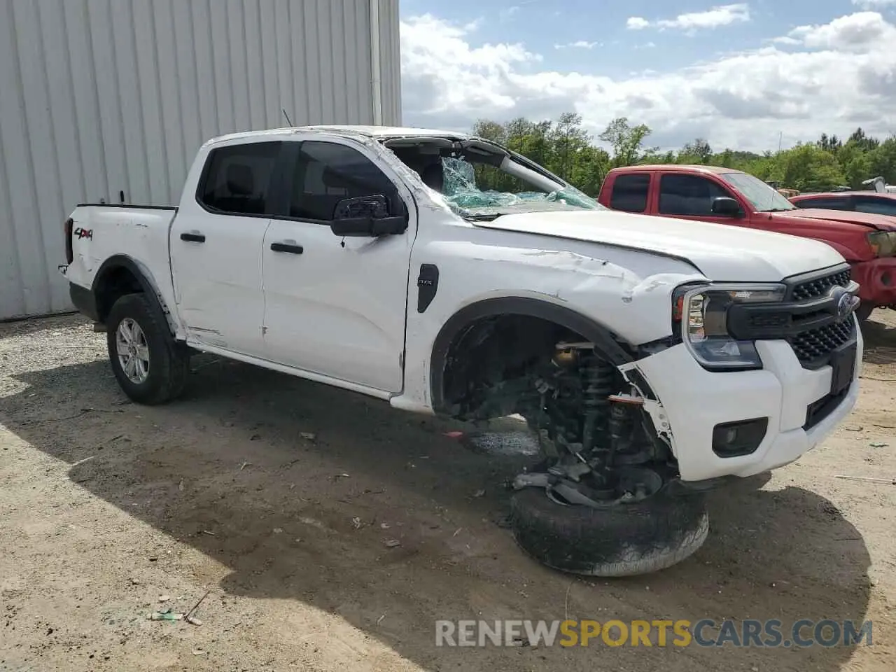 4 Photograph of a damaged car 1FTER4PH3RLE48663 FORD RANGER 2024