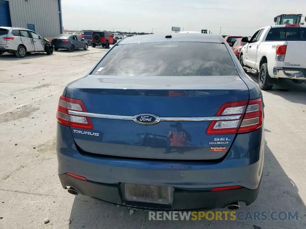 6 Photograph of a damaged car 1FAHP2E88KG107760 FORD TAURUS 2019