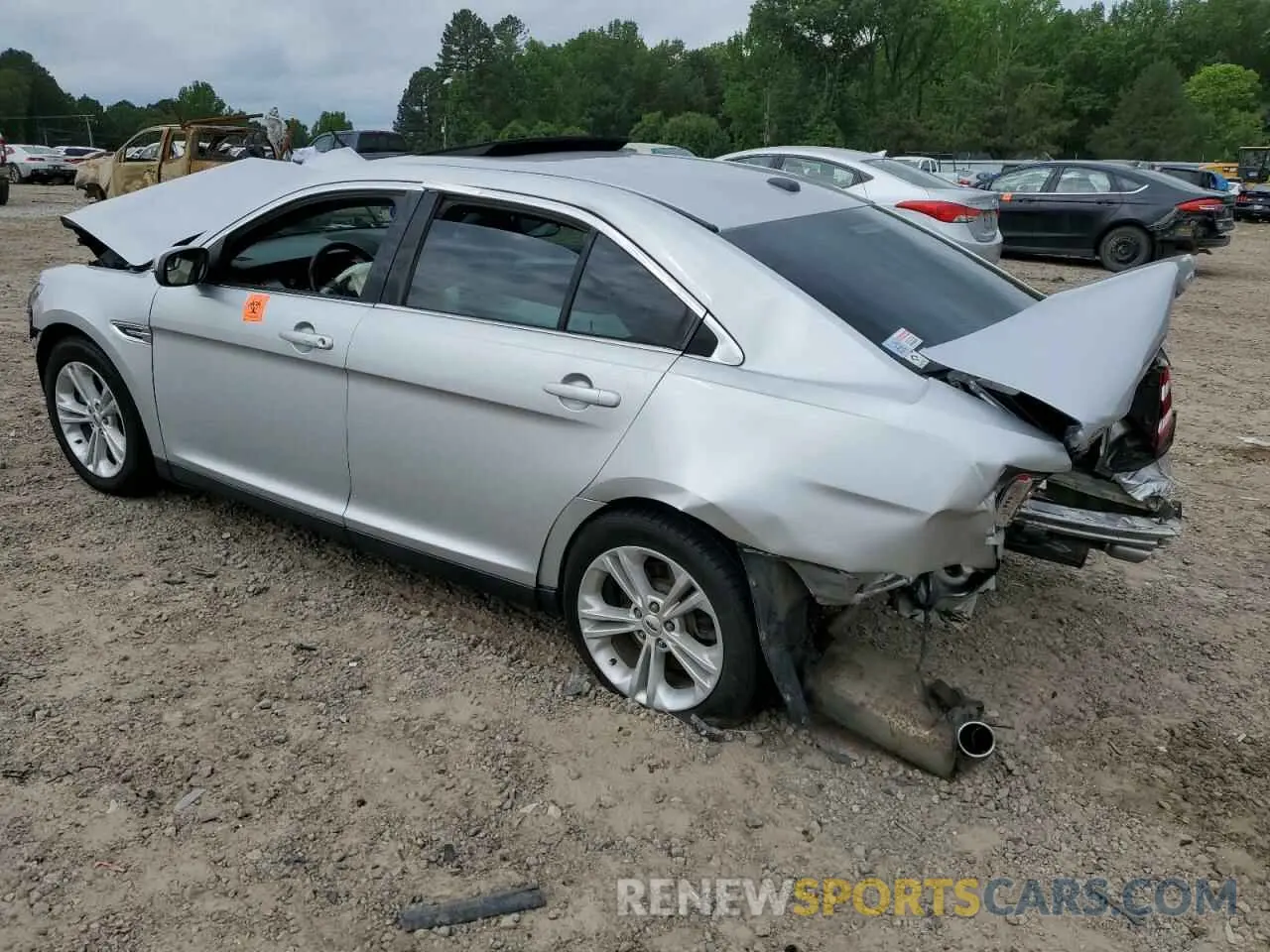2 Photograph of a damaged car 1FAHP2E89KG100249 FORD TAURUS 2019
