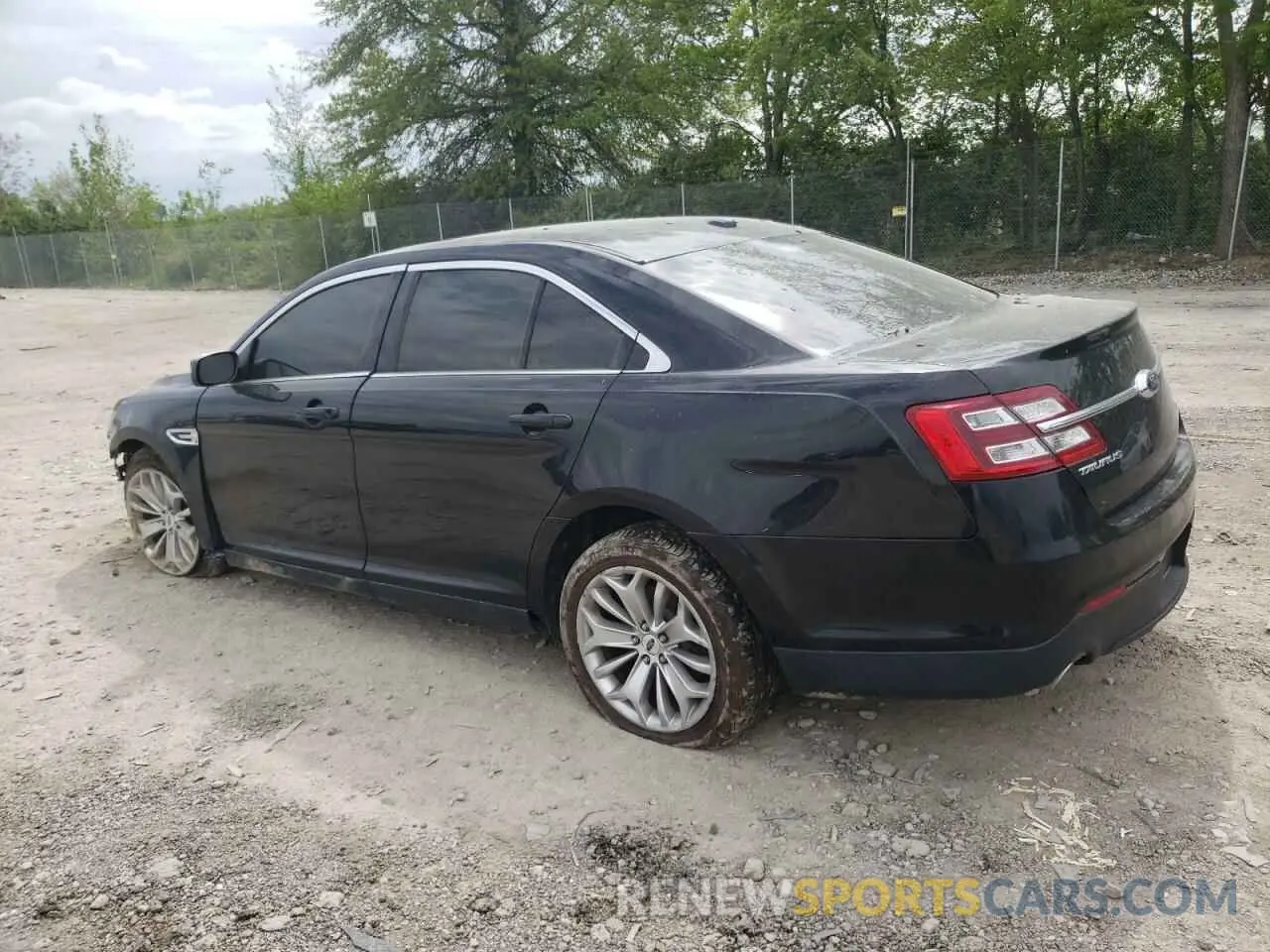 2 Photograph of a damaged car 1FAHP2F85KG106628 FORD TAURUS 2019