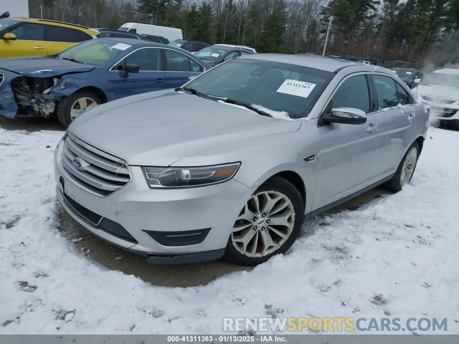 2 Photograph of a damaged car 1FAHP2F86KG107562 FORD TAURUS 2019
