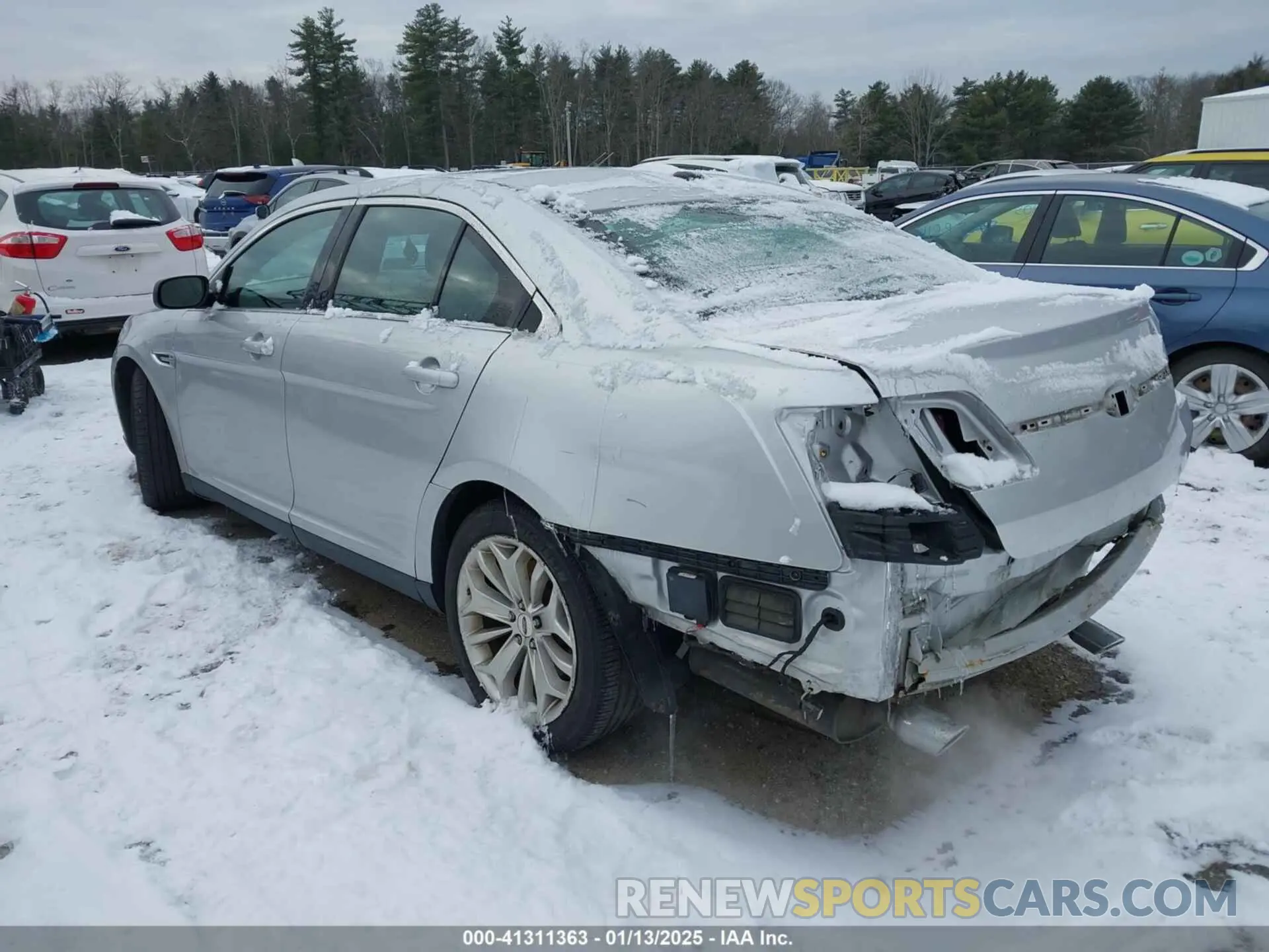 3 Photograph of a damaged car 1FAHP2F86KG107562 FORD TAURUS 2019