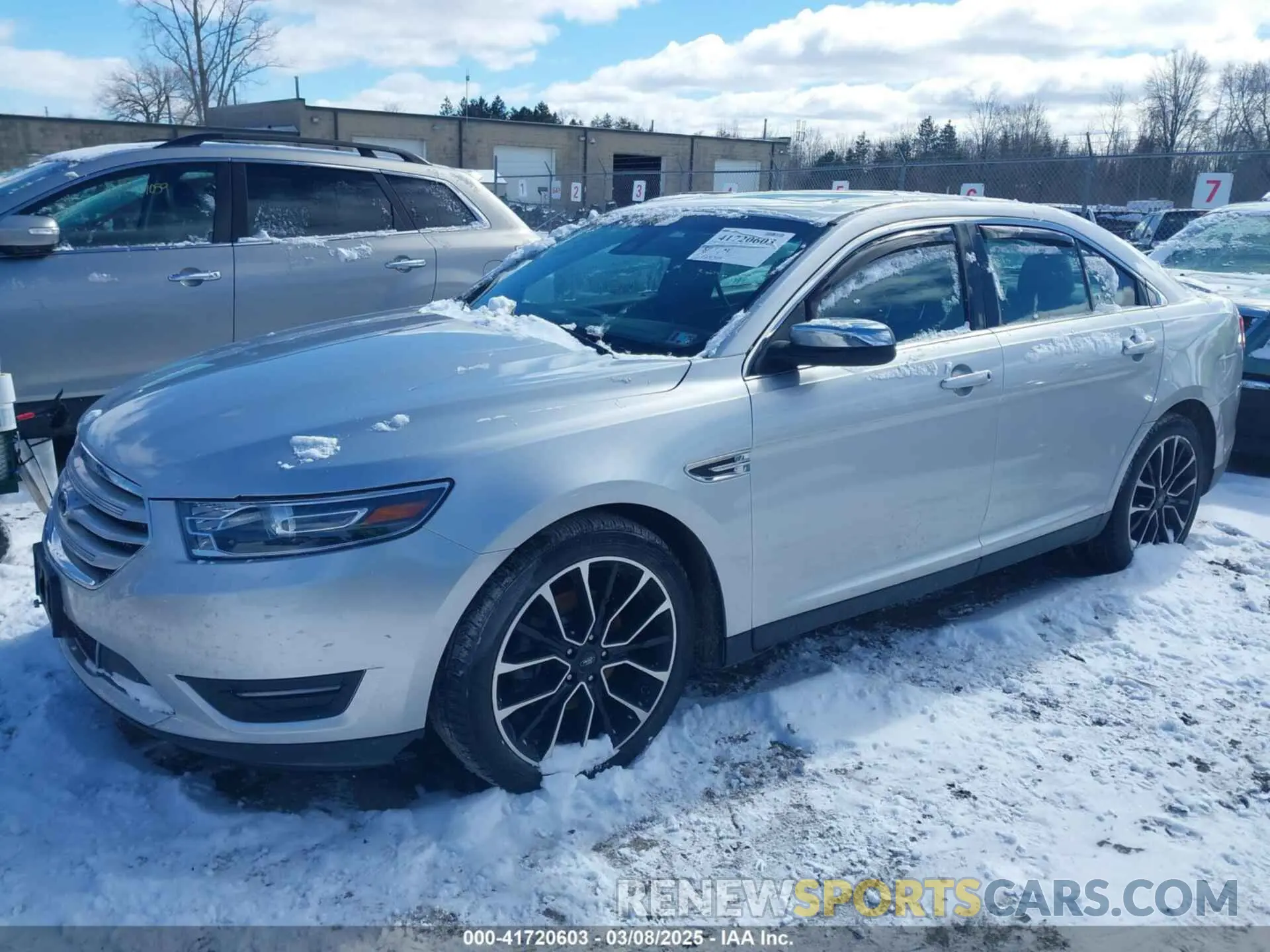 2 Photograph of a damaged car 1FAHP2J80KG116832 FORD TAURUS 2019