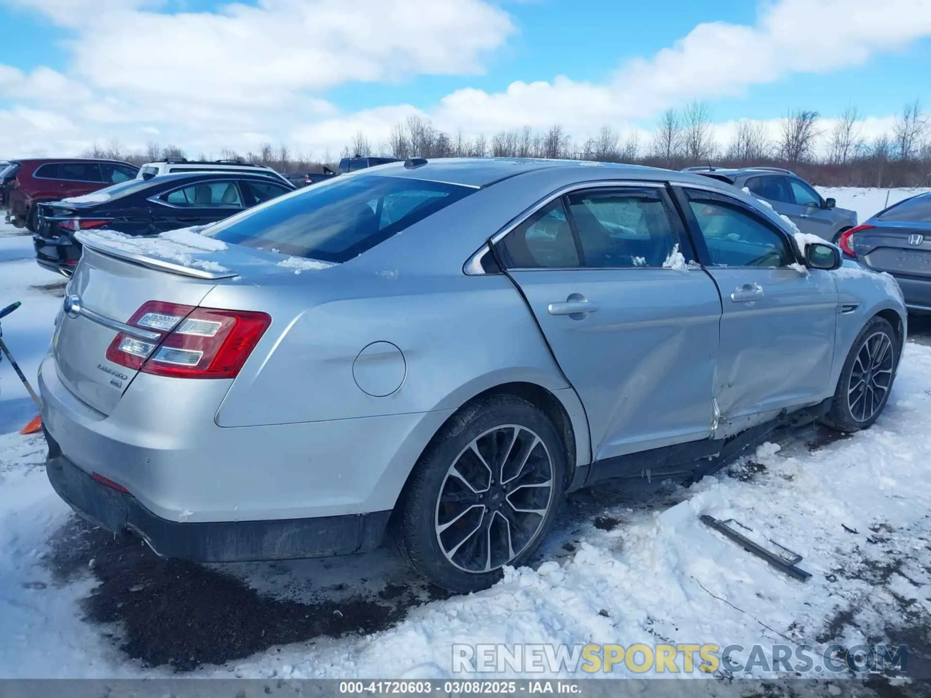 4 Photograph of a damaged car 1FAHP2J80KG116832 FORD TAURUS 2019