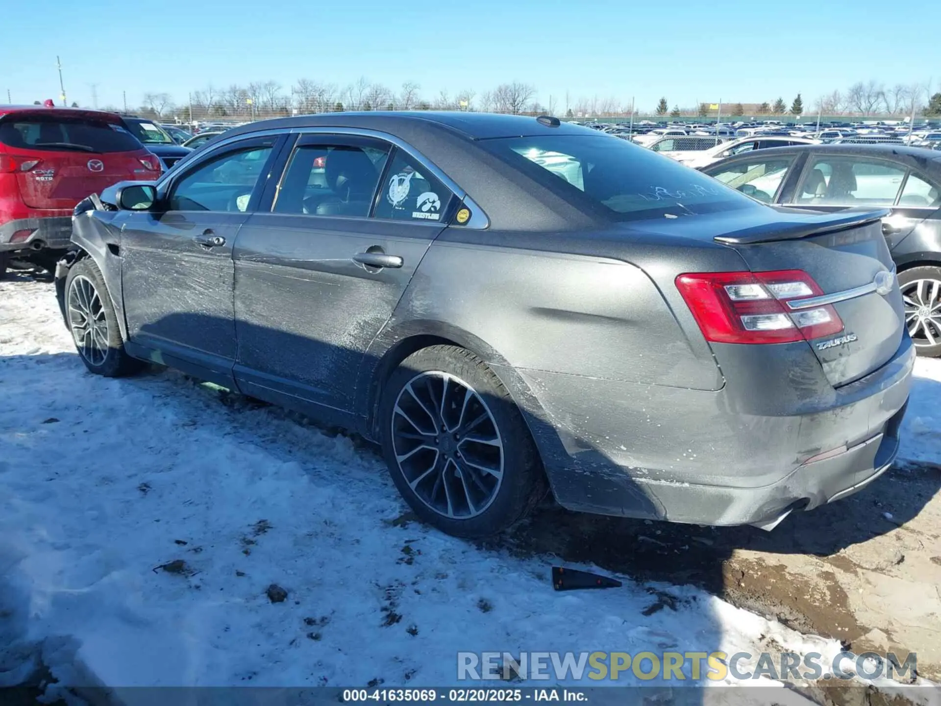 3 Photograph of a damaged car 1FAHP2J86KG115989 FORD TAURUS 2019
