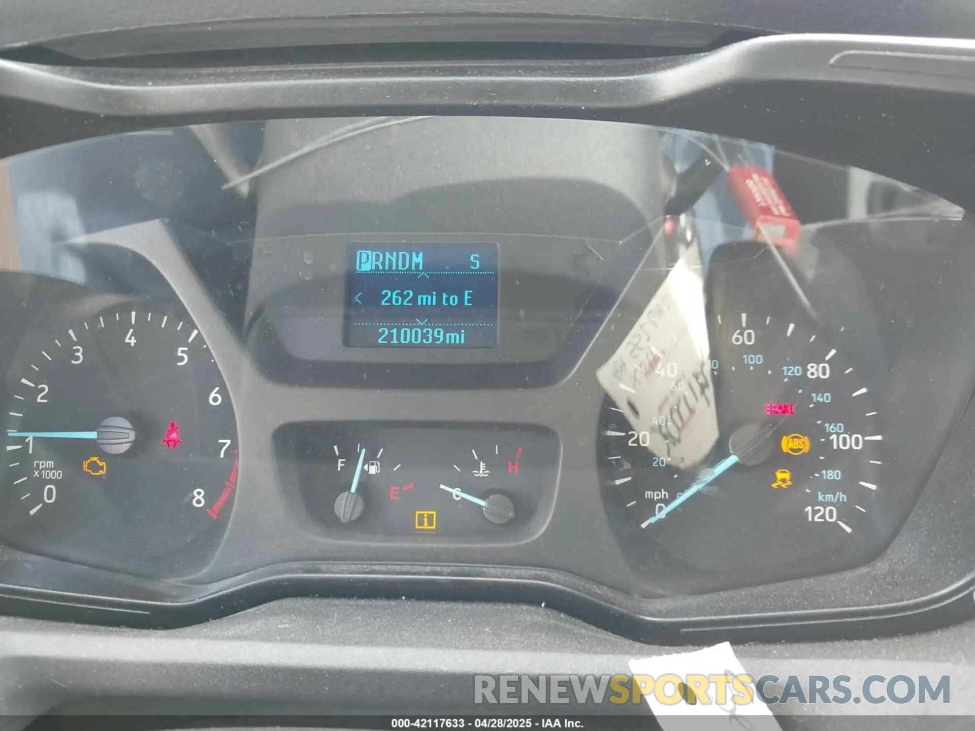 7 Photograph of a damaged car 1FTYE1YM0KKA41527 FORD TRANSIT-150 2019