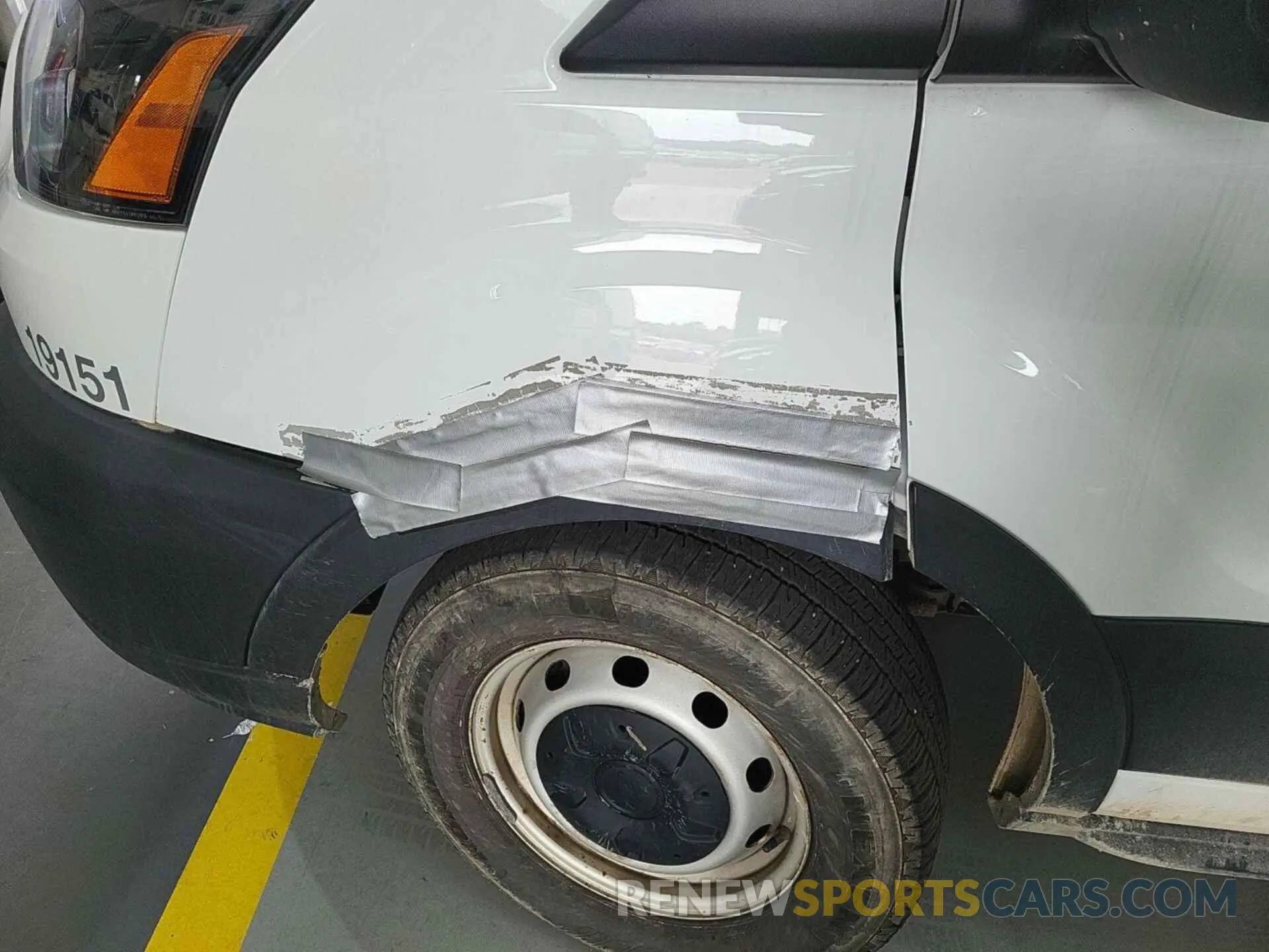7 Photograph of a damaged car 1FTYE1YM6KKB28316 FORD TRANSIT-150 2019