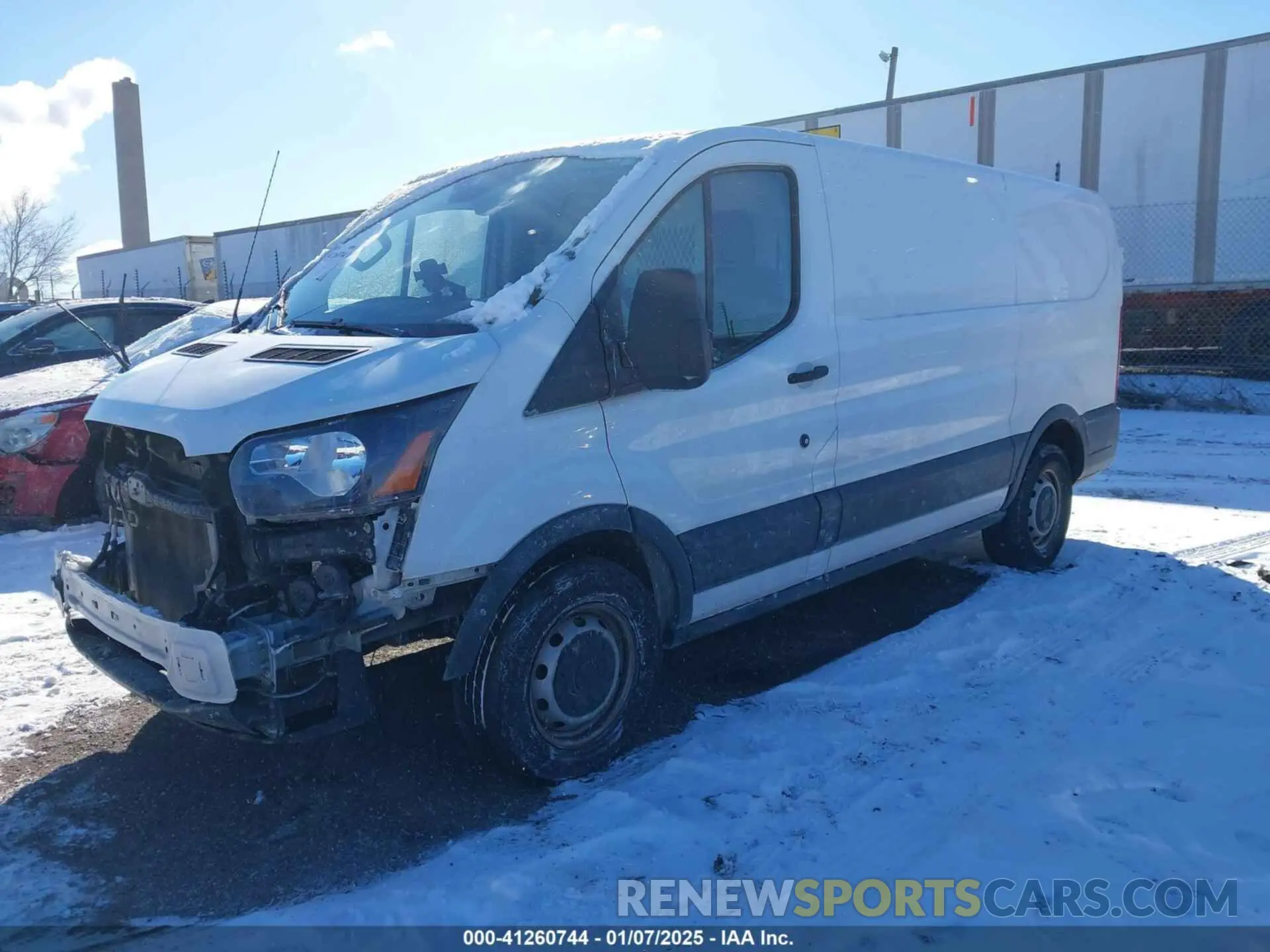 2 Photograph of a damaged car 1FTYE1YM7KKA23171 FORD TRANSIT-150 2019