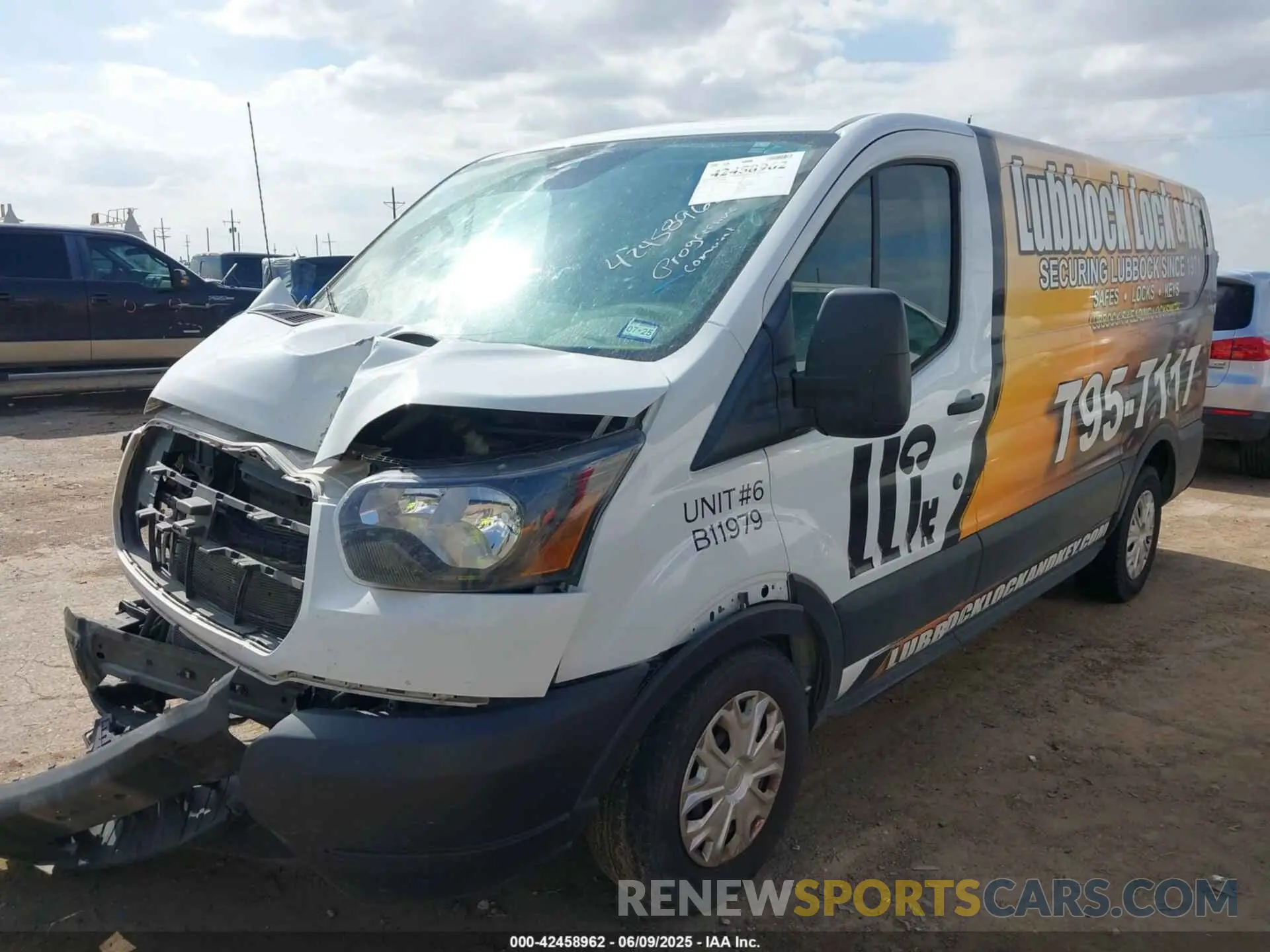 2 Photograph of a damaged car 1FTYE1YM9KKA30199 FORD TRANSIT-150 2019