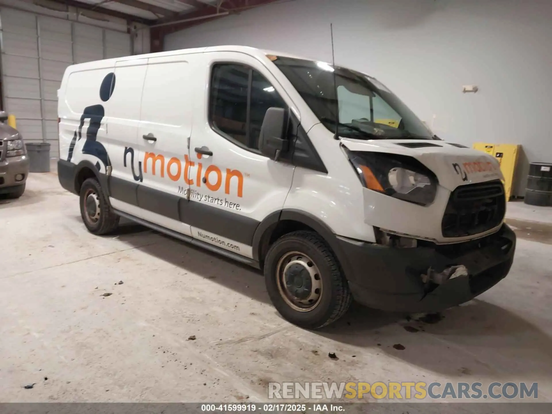 1 Photograph of a damaged car 1FTYE1ZM4KKB38454 FORD TRANSIT-150 2019