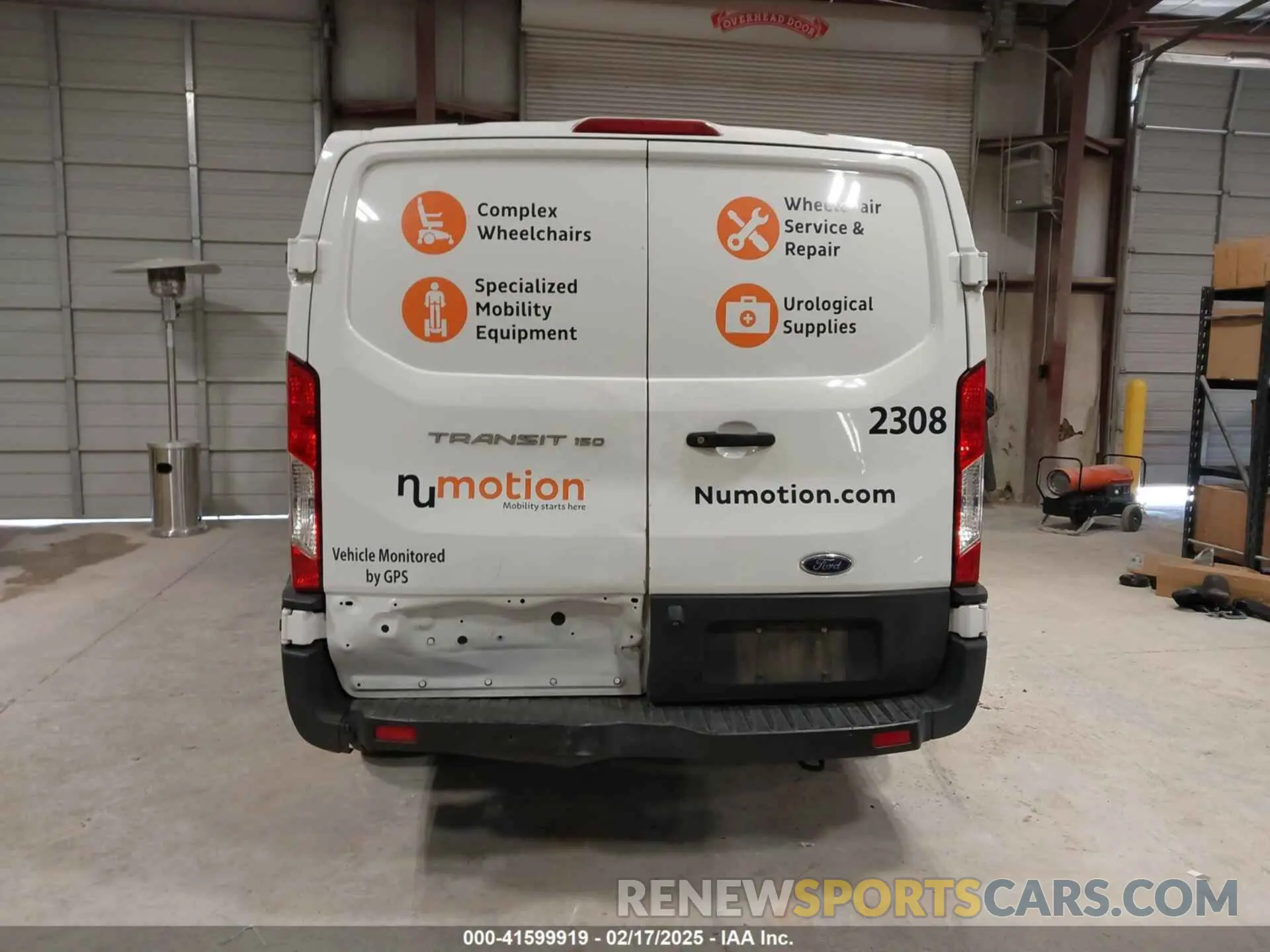 16 Photograph of a damaged car 1FTYE1ZM4KKB38454 FORD TRANSIT-150 2019