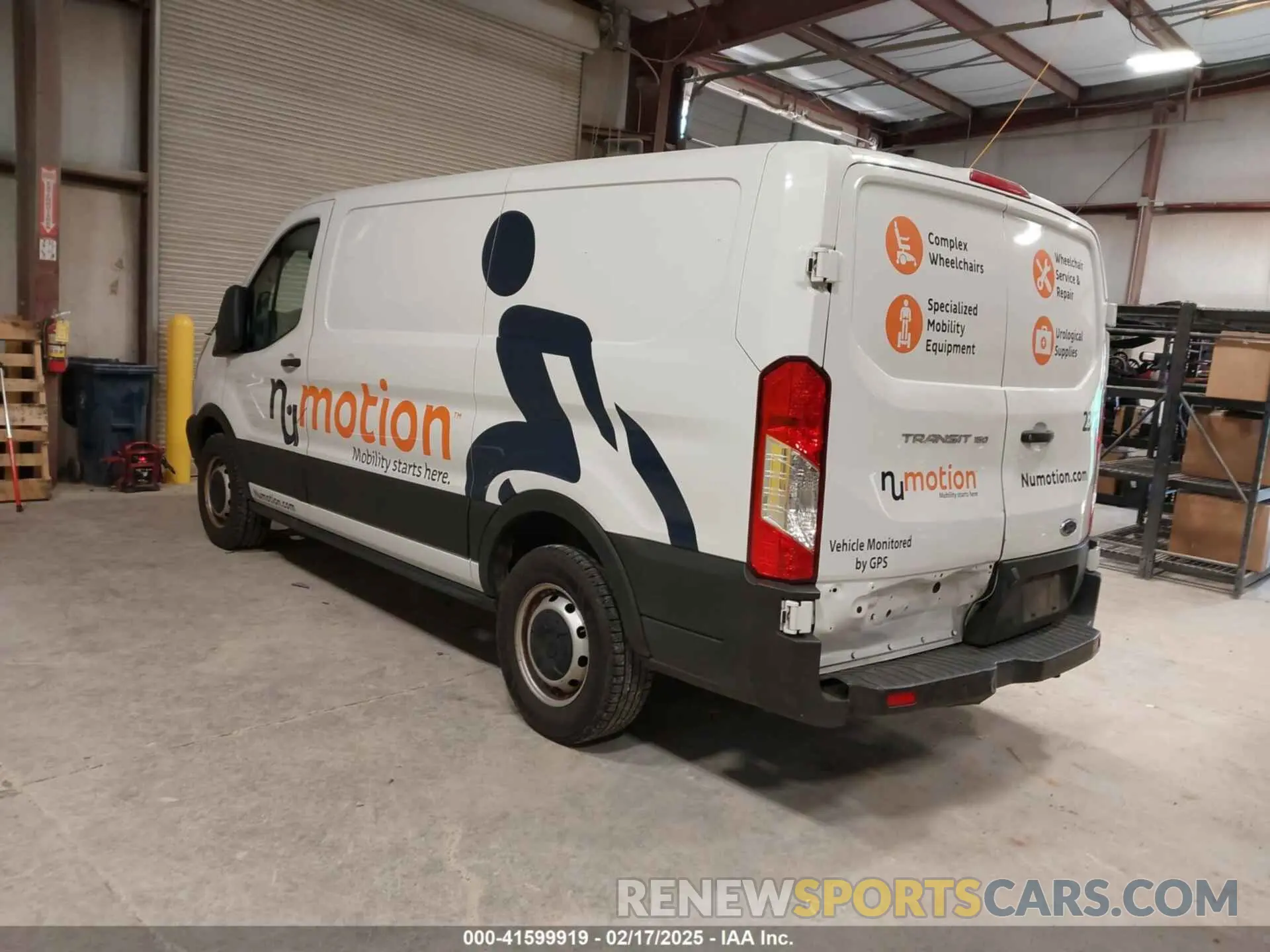 3 Photograph of a damaged car 1FTYE1ZM4KKB38454 FORD TRANSIT-150 2019