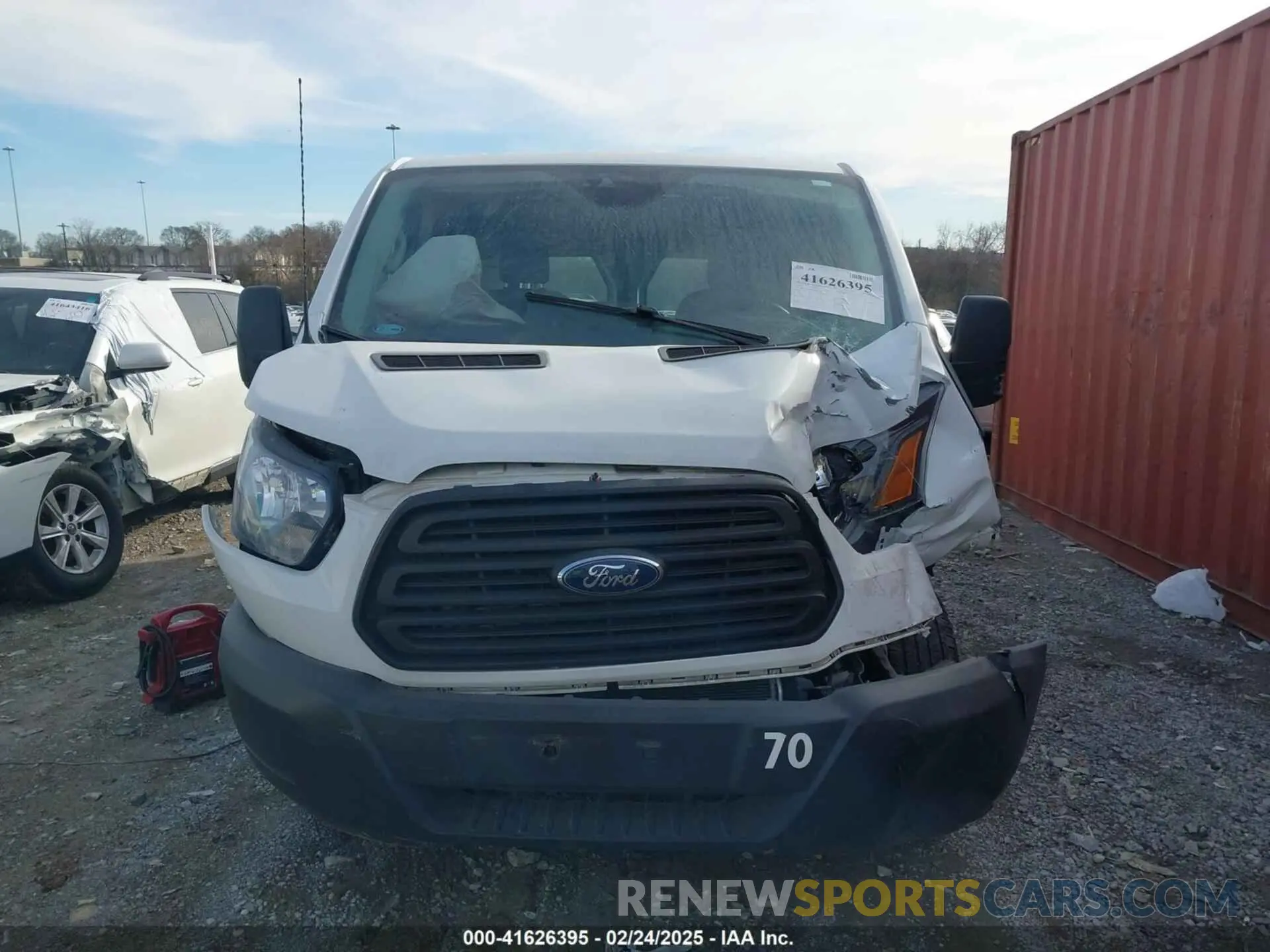 12 Photograph of a damaged car 1FTYE1ZM9KKB37770 FORD TRANSIT-150 2019