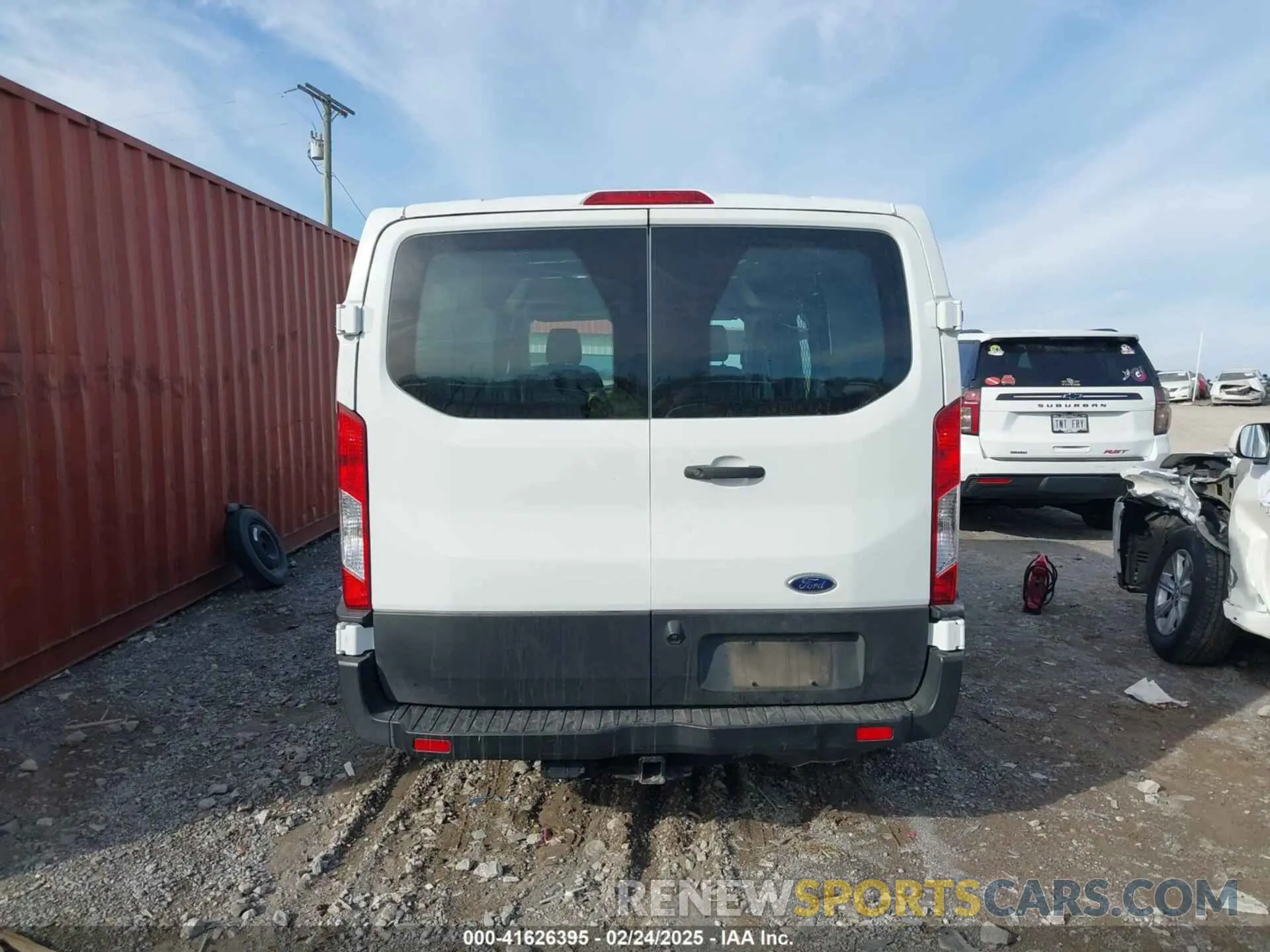 16 Photograph of a damaged car 1FTYE1ZM9KKB37770 FORD TRANSIT-150 2019