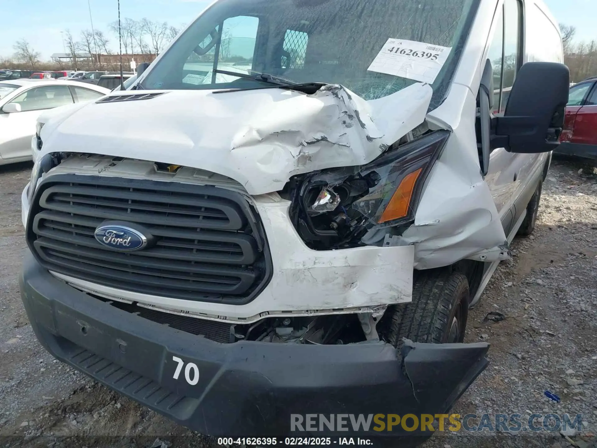 6 Photograph of a damaged car 1FTYE1ZM9KKB37770 FORD TRANSIT-150 2019