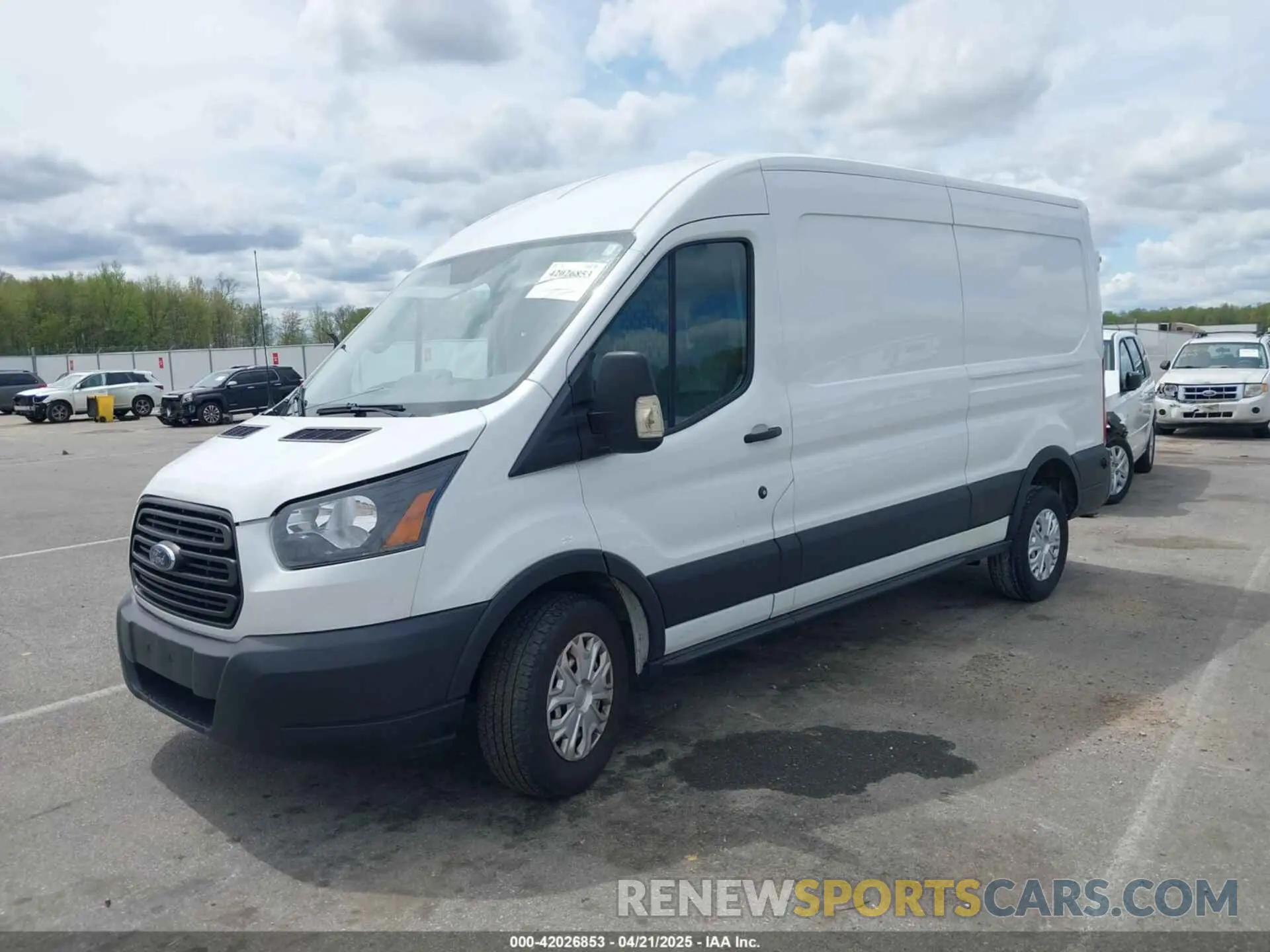 2 Photograph of a damaged car 1FTYE2CM2KKB21876 FORD TRANSIT-150 2019