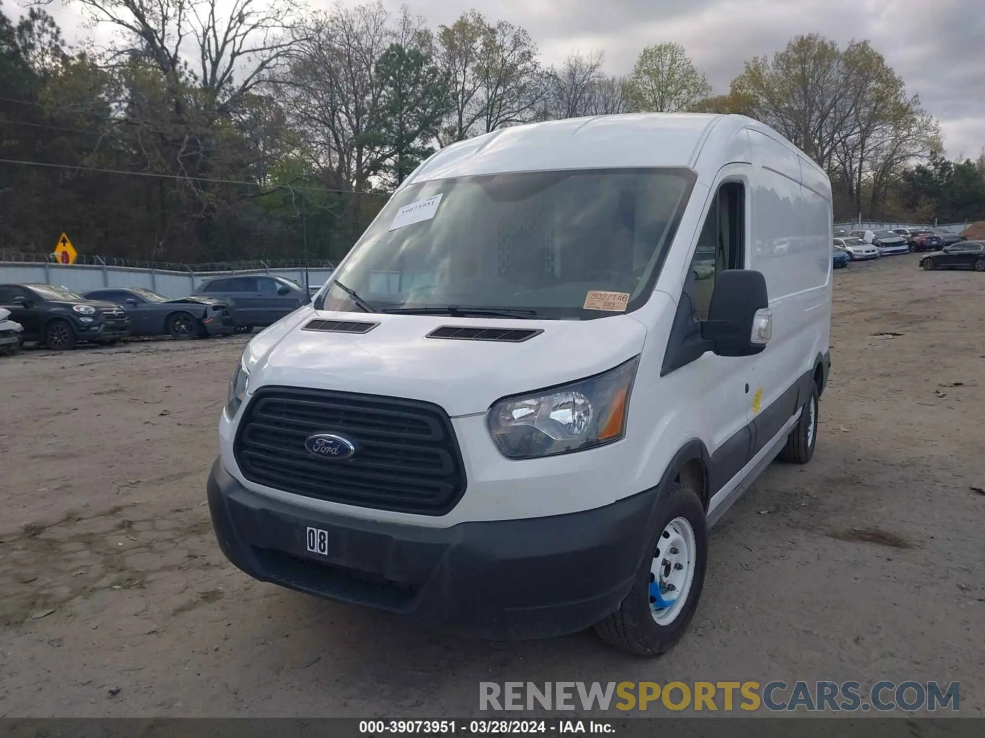2 Photograph of a damaged car 1FTYE2CM3KKB32479 FORD TRANSIT-150 2019
