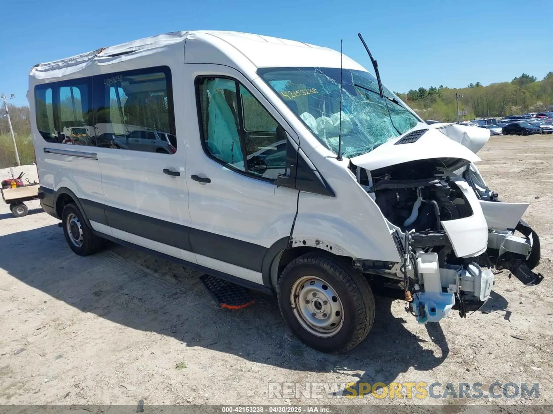 1 Photograph of a damaged car 1FTYE1C81LKA63161 FORD TRANSIT-150 2020