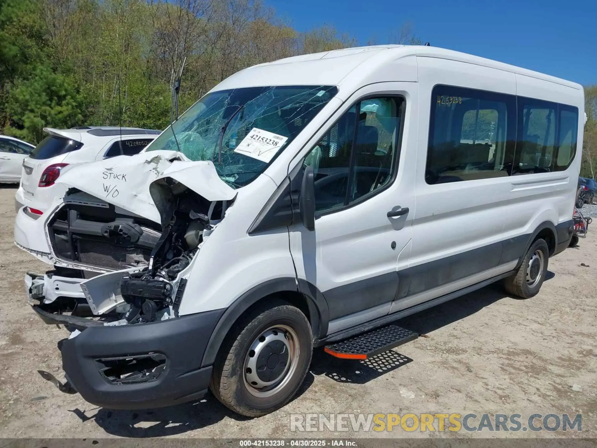 2 Photograph of a damaged car 1FTYE1C81LKA63161 FORD TRANSIT-150 2020