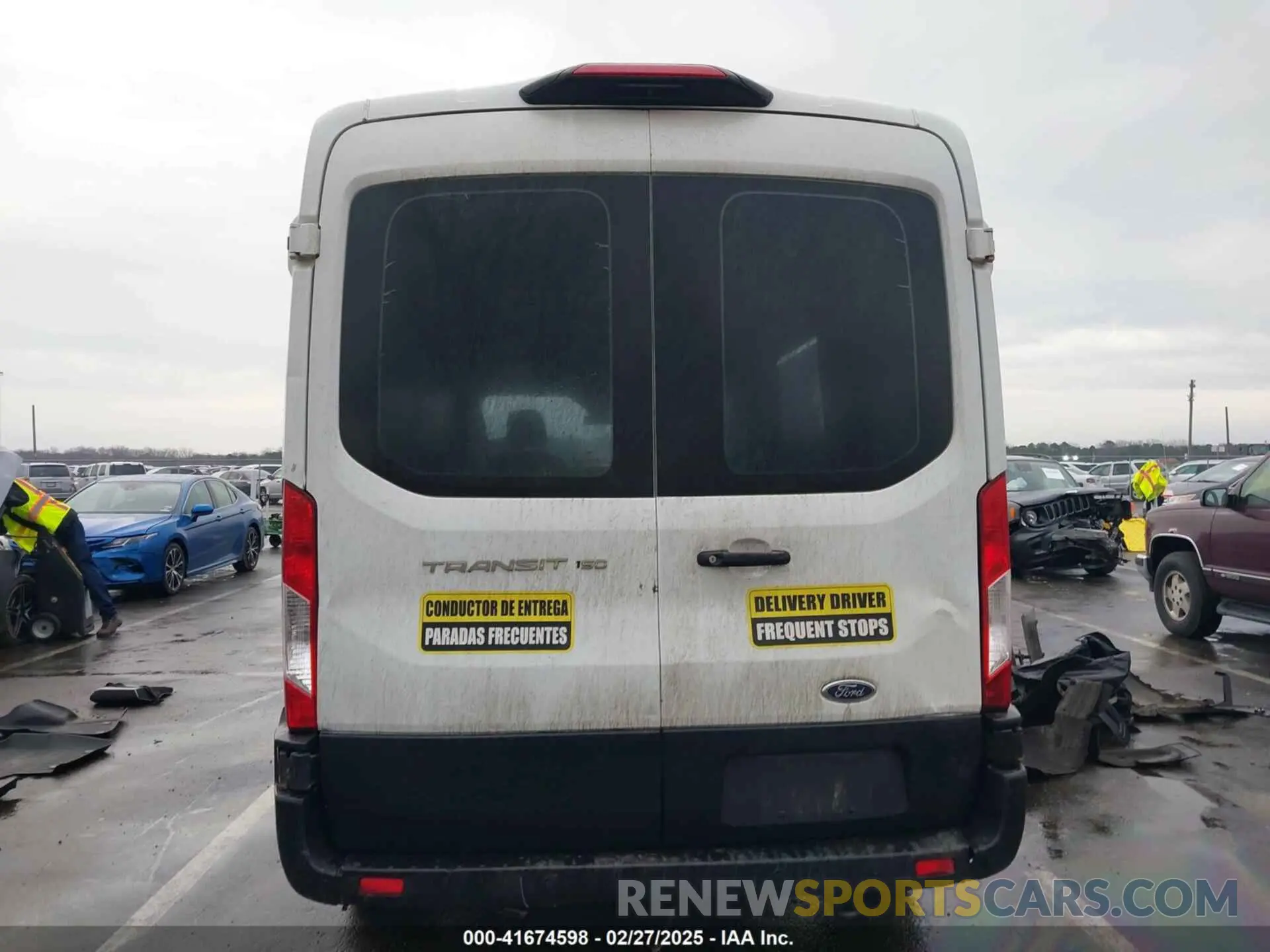 16 Photograph of a damaged car 1FTYE1C8XLKA91010 FORD TRANSIT-150 2020