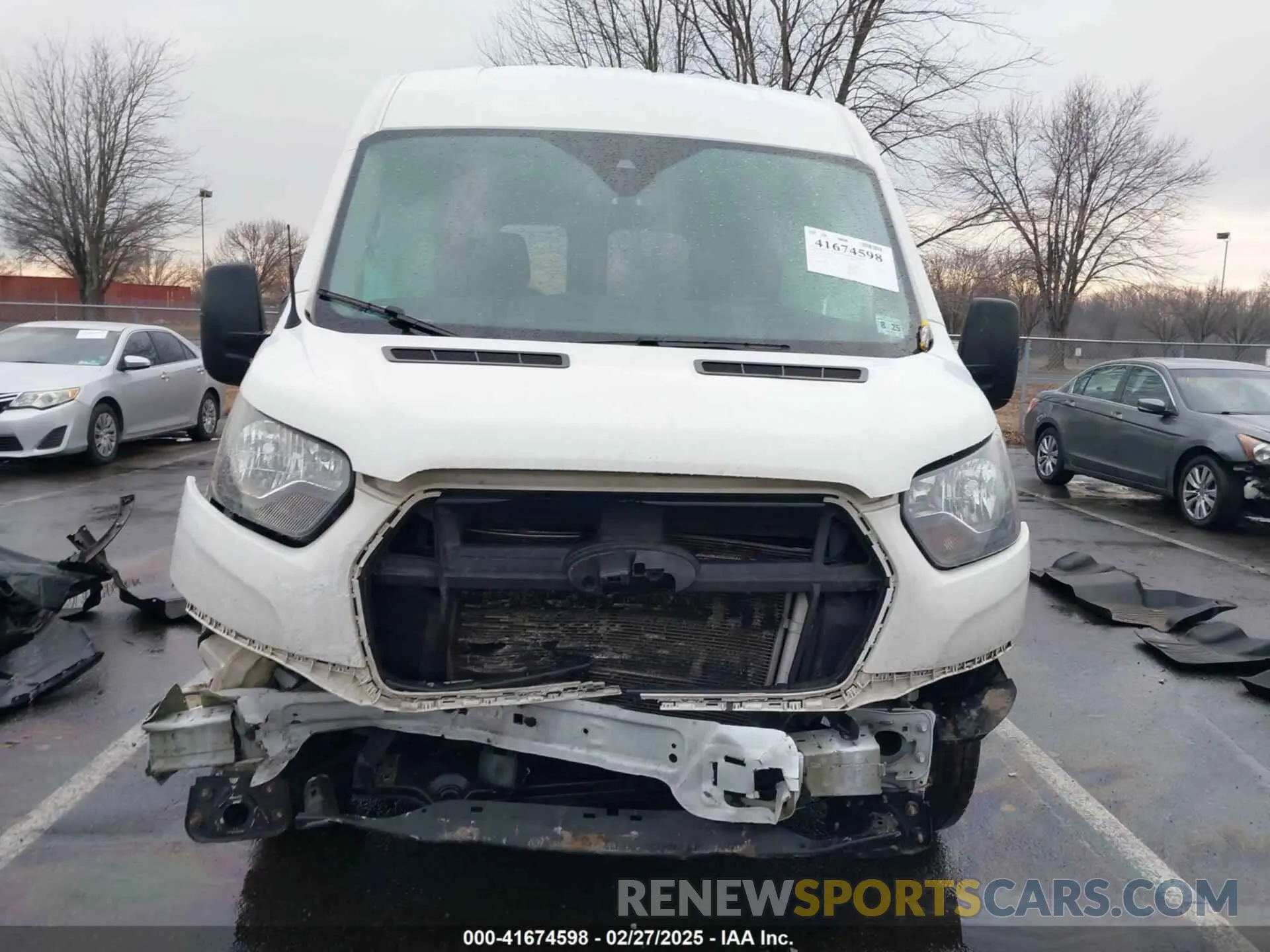 6 Photograph of a damaged car 1FTYE1C8XLKA91010 FORD TRANSIT-150 2020