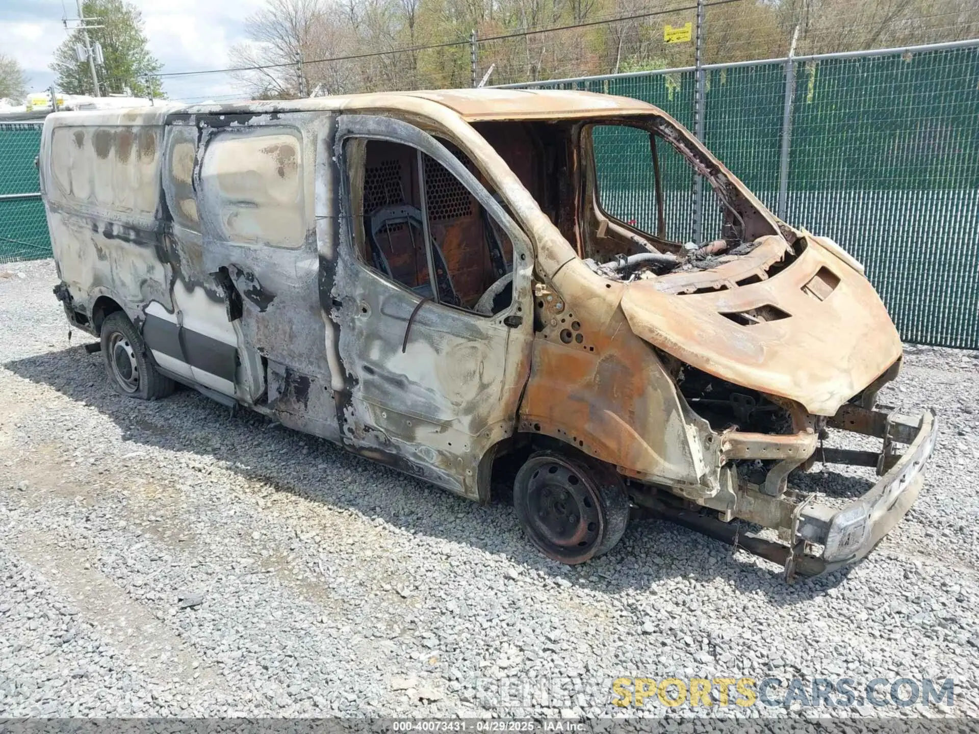 1 Photograph of a damaged car 1FTYE1Y83LKB51864 FORD TRANSIT-150 2020