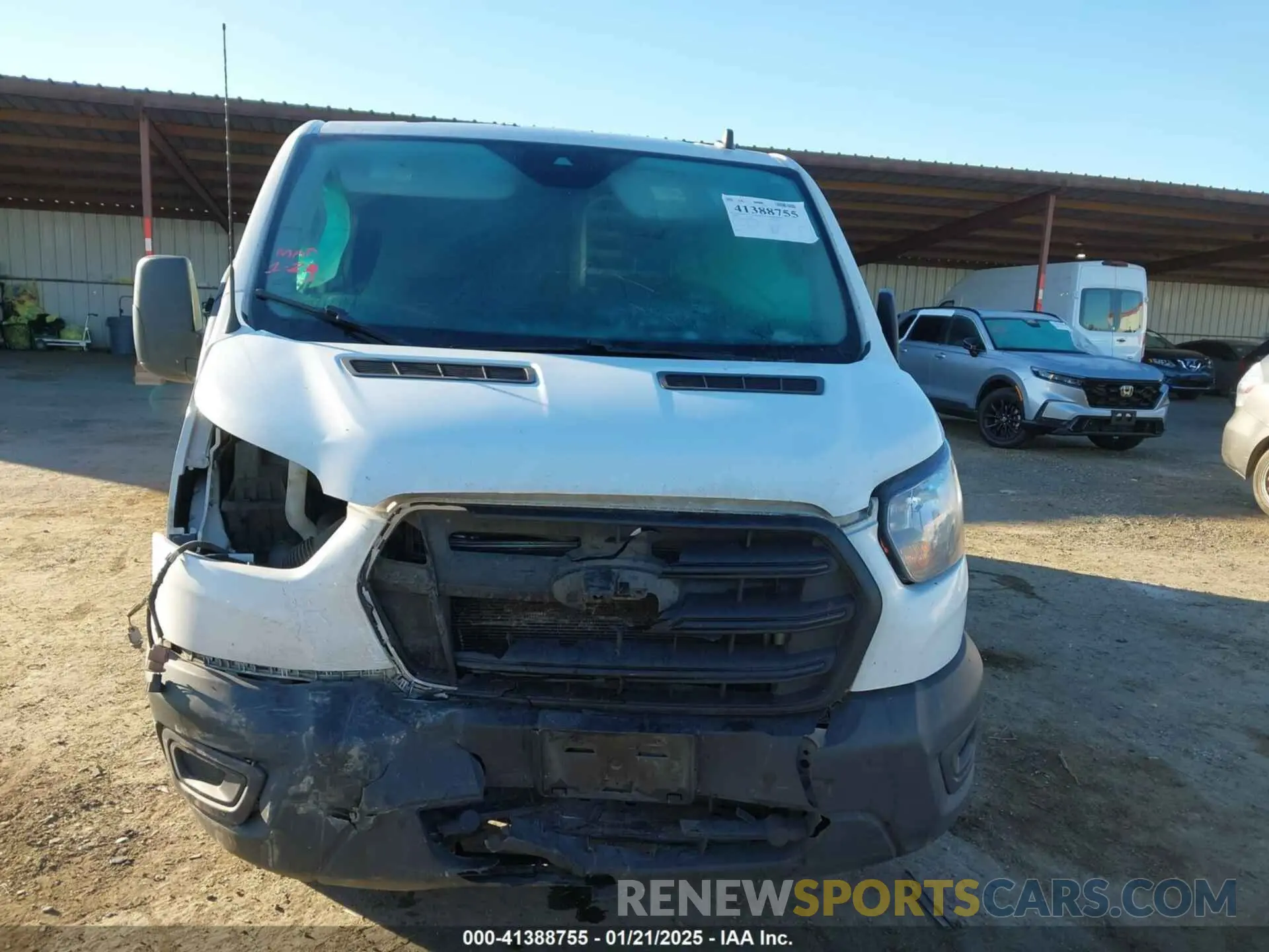 12 Photograph of a damaged car 1FTYE1Y84LKB43188 FORD TRANSIT-150 2020