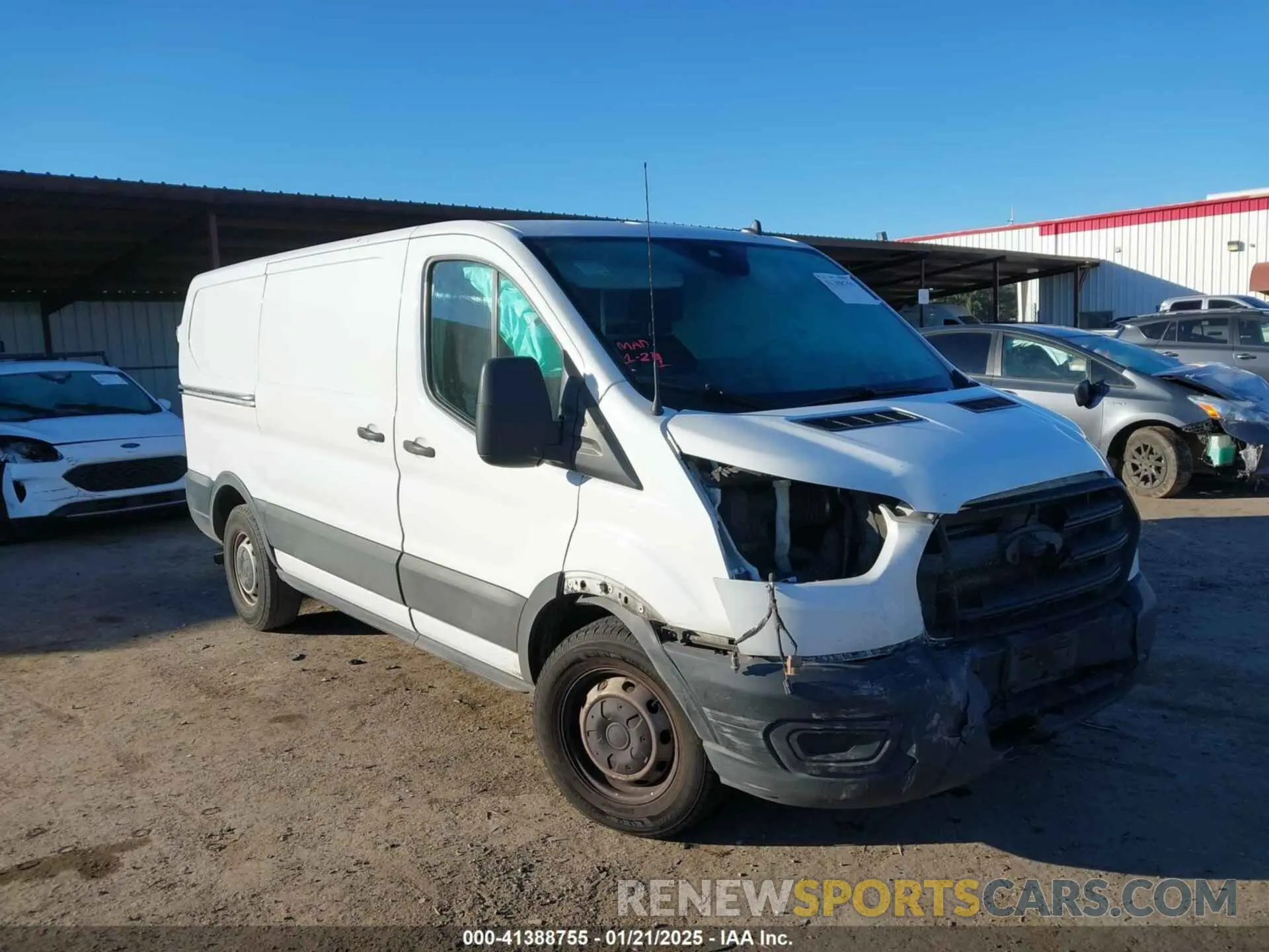 6 Photograph of a damaged car 1FTYE1Y84LKB43188 FORD TRANSIT-150 2020