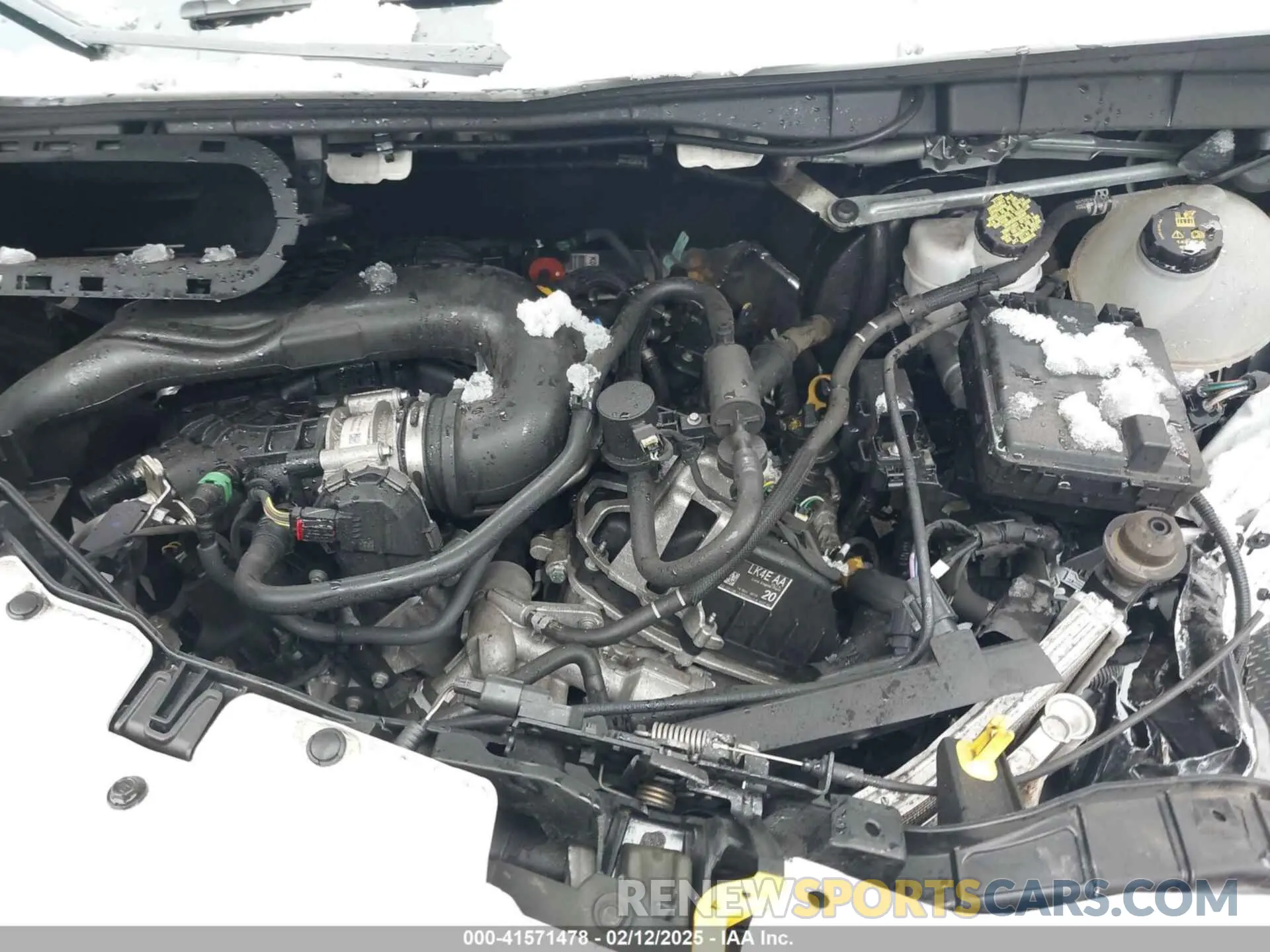 10 Photograph of a damaged car 1FTYE1Y86LKA08570 FORD TRANSIT-150 2020