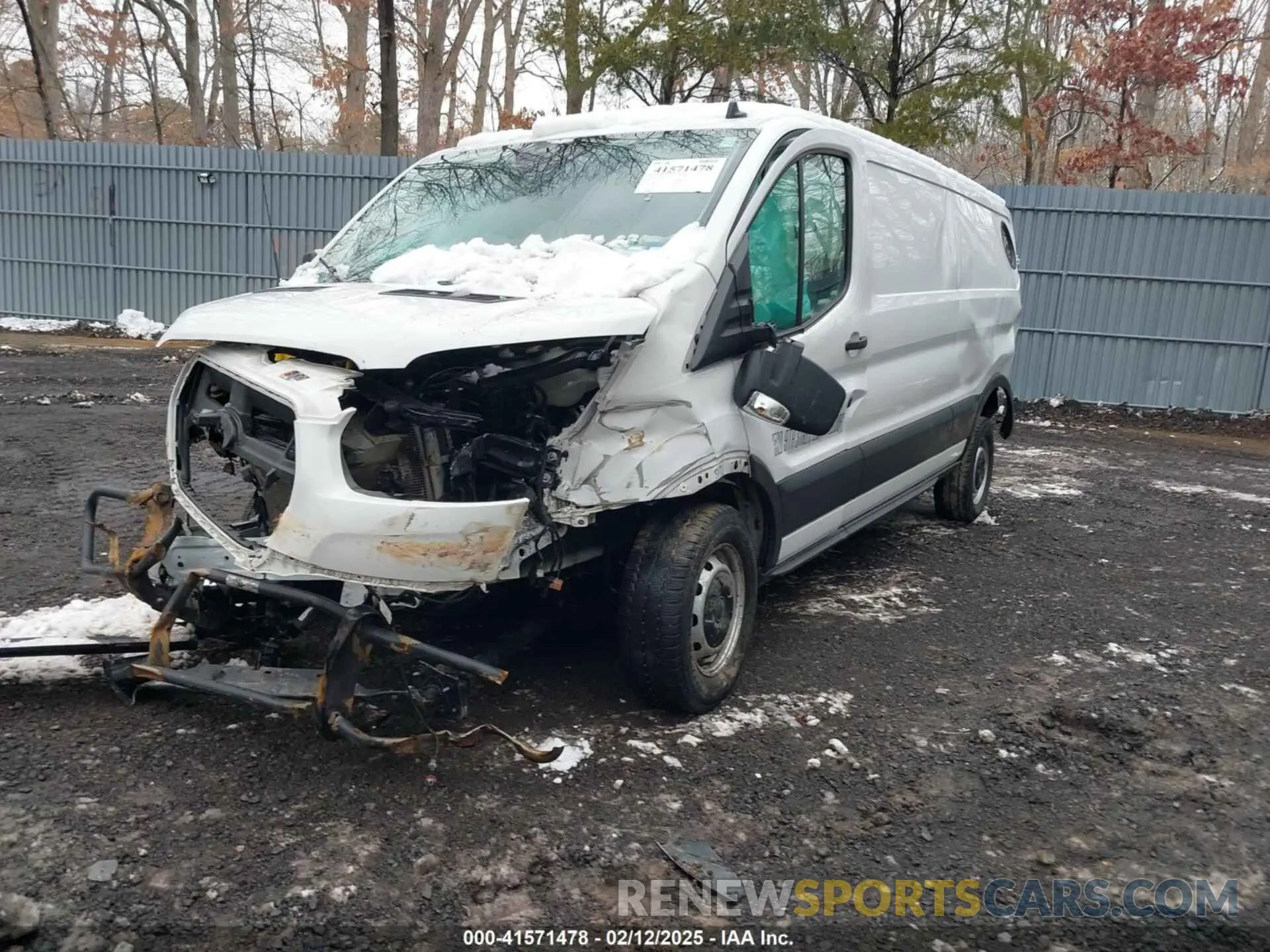 2 Photograph of a damaged car 1FTYE1Y86LKA08570 FORD TRANSIT-150 2020
