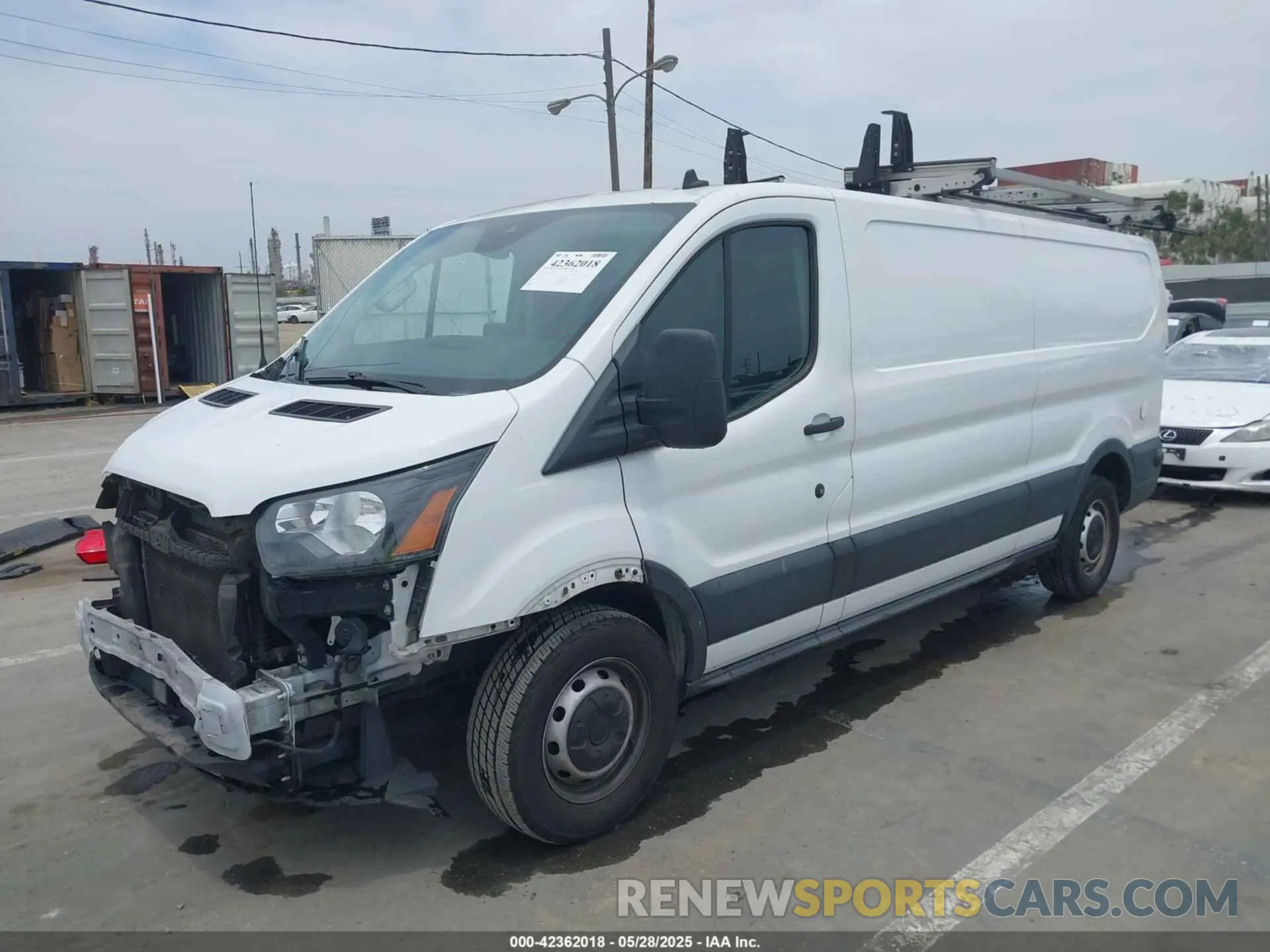 2 Photograph of a damaged car 1FTYE1Y86LKA19374 FORD TRANSIT-150 2020