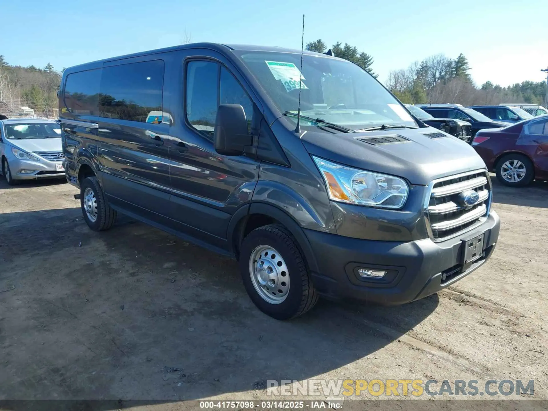 1 Photograph of a damaged car 1FTYE2Y89LKA70454 FORD TRANSIT-150 2020