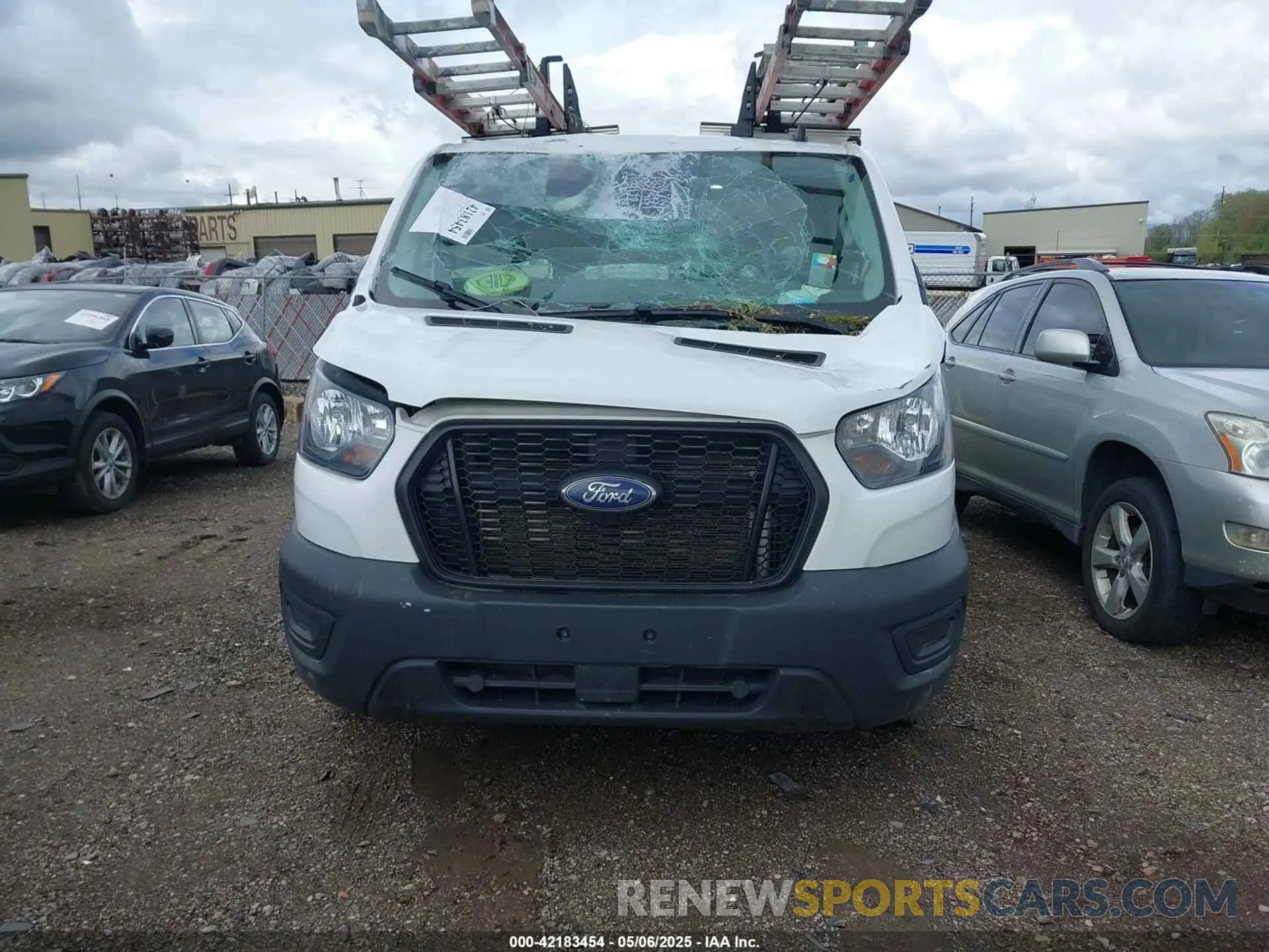 12 Photograph of a damaged car 1FTYE1Y86MKA71783 FORD TRANSIT-150 2021