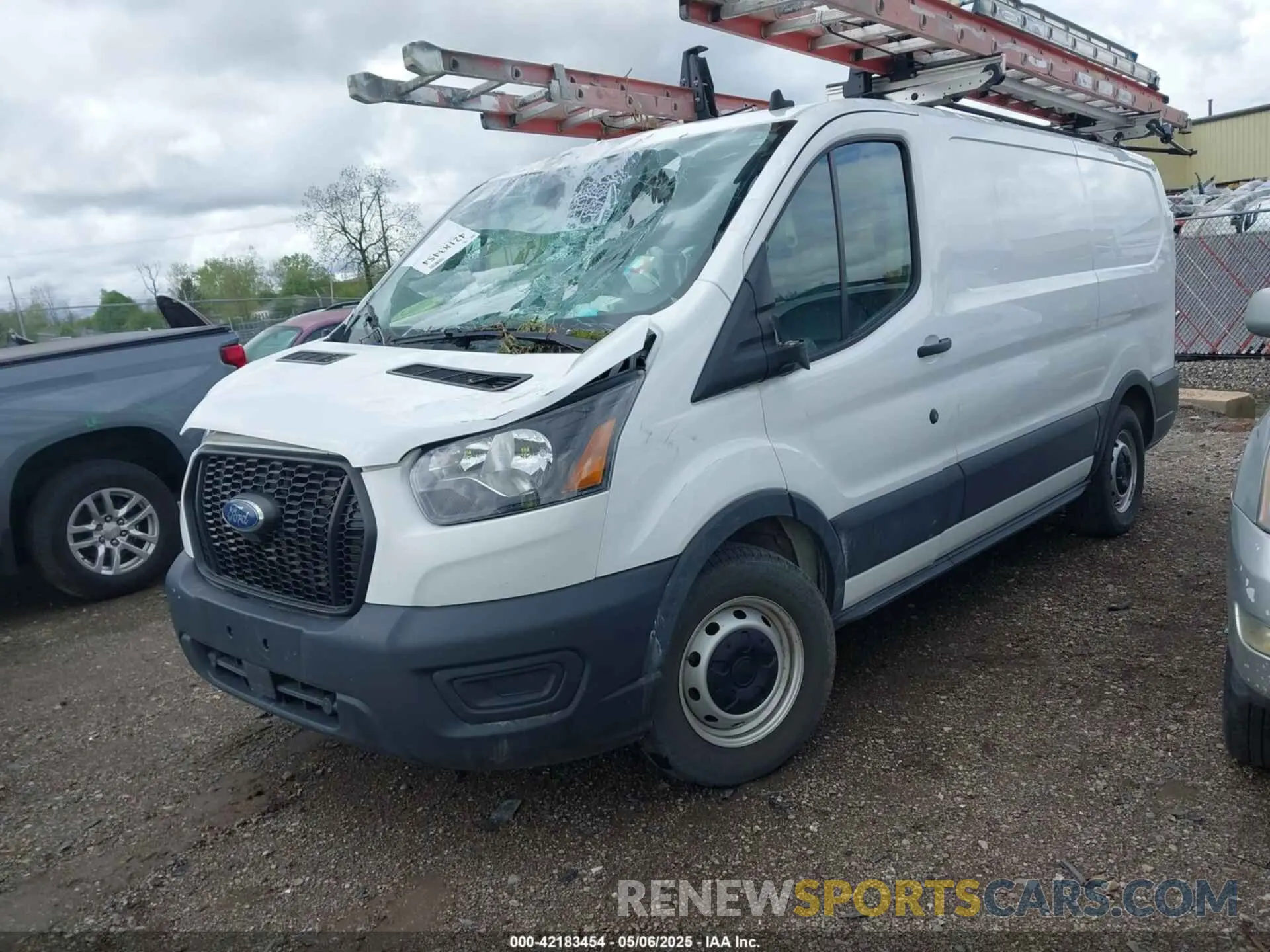 2 Photograph of a damaged car 1FTYE1Y86MKA71783 FORD TRANSIT-150 2021