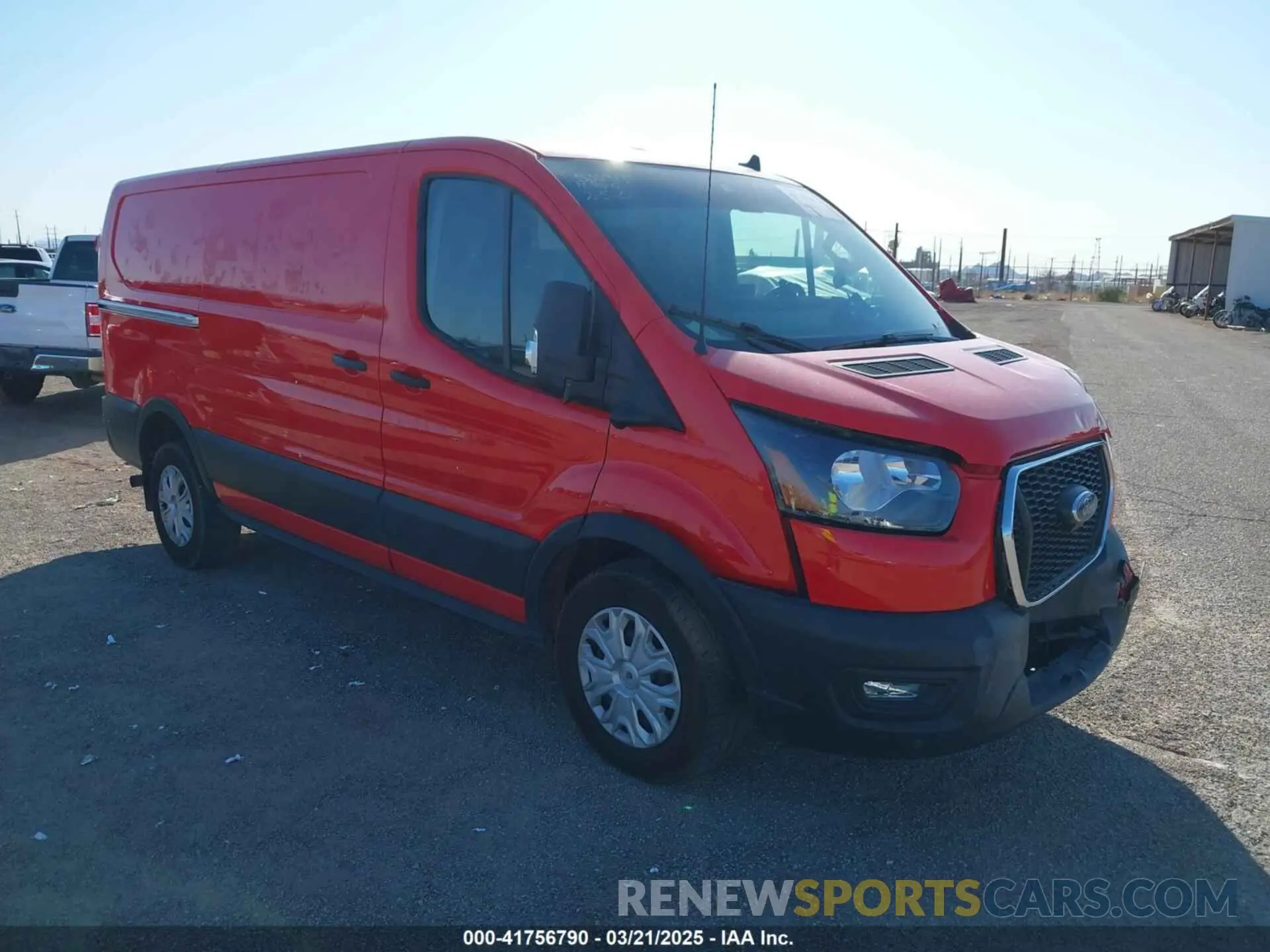 1 Photograph of a damaged car 1FTYE1Y80PKB93303 FORD TRANSIT-150 2023