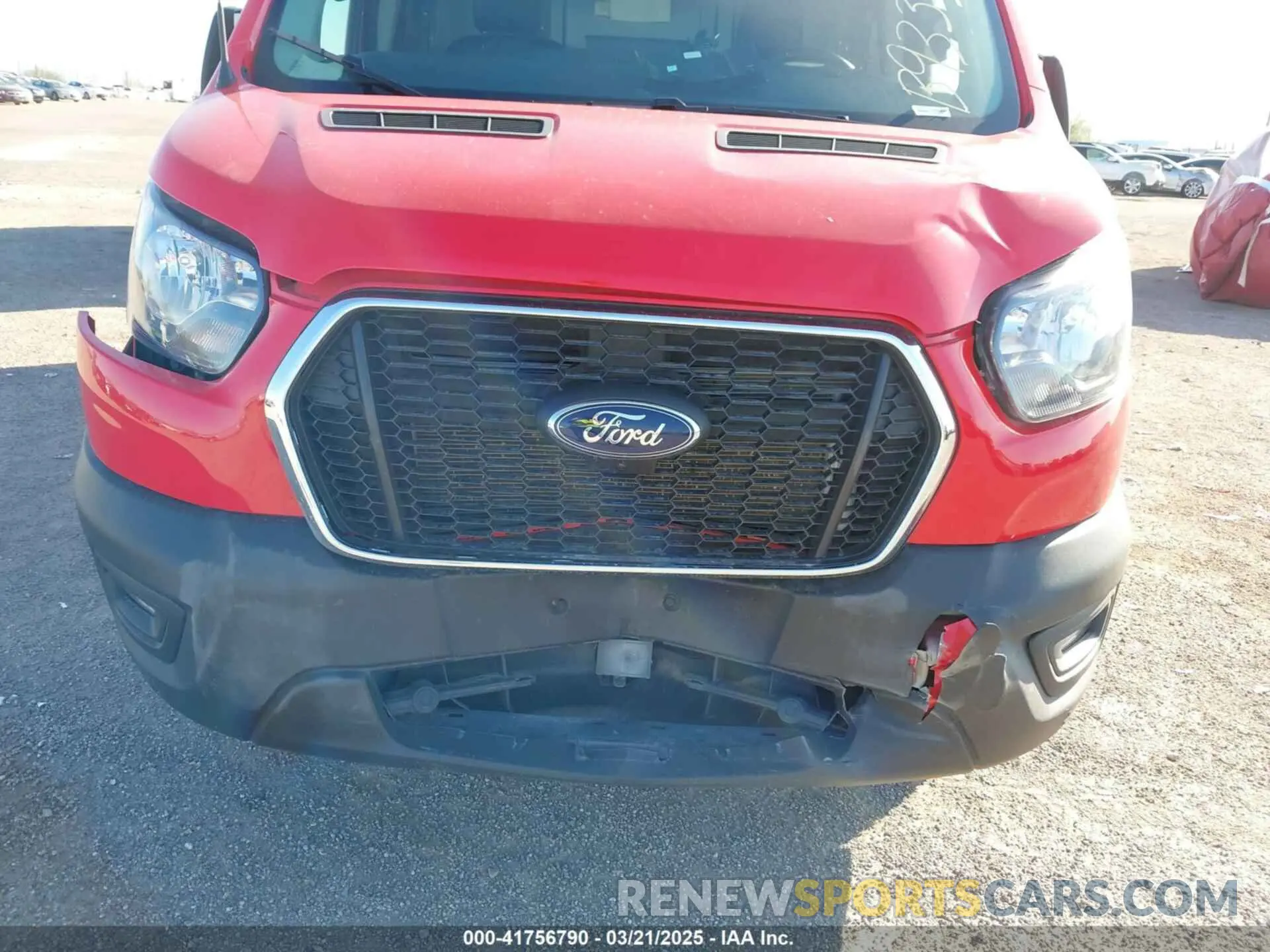 6 Photograph of a damaged car 1FTYE1Y80PKB93303 FORD TRANSIT-150 2023