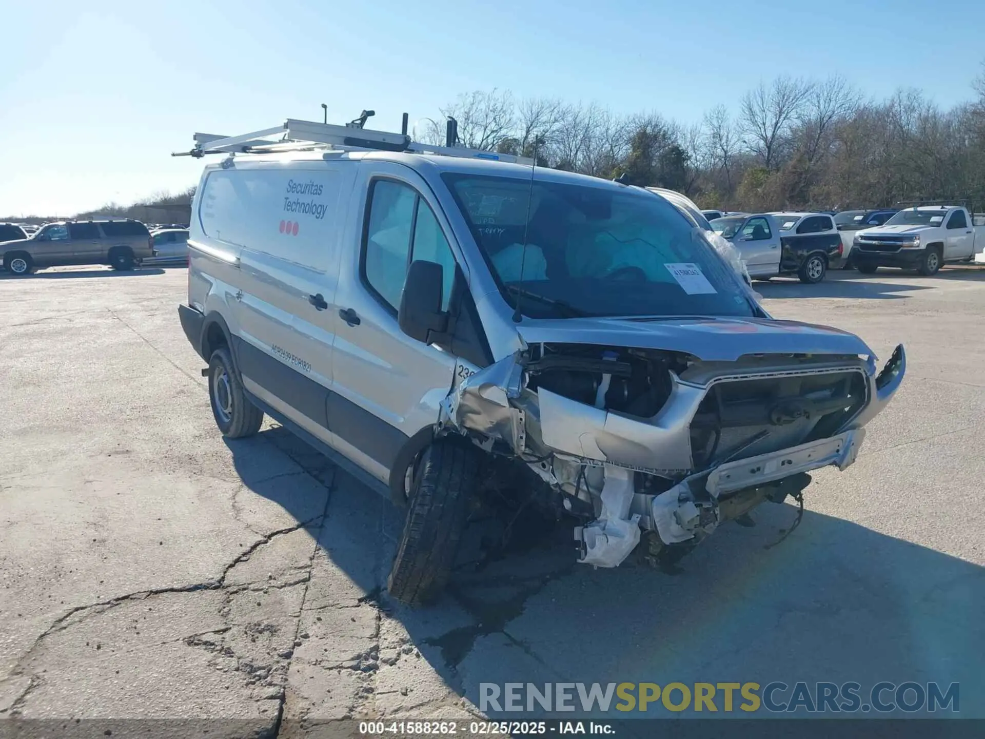 1 Photograph of a damaged car 1FTYE1Y85PKB94625 FORD TRANSIT-150 2023