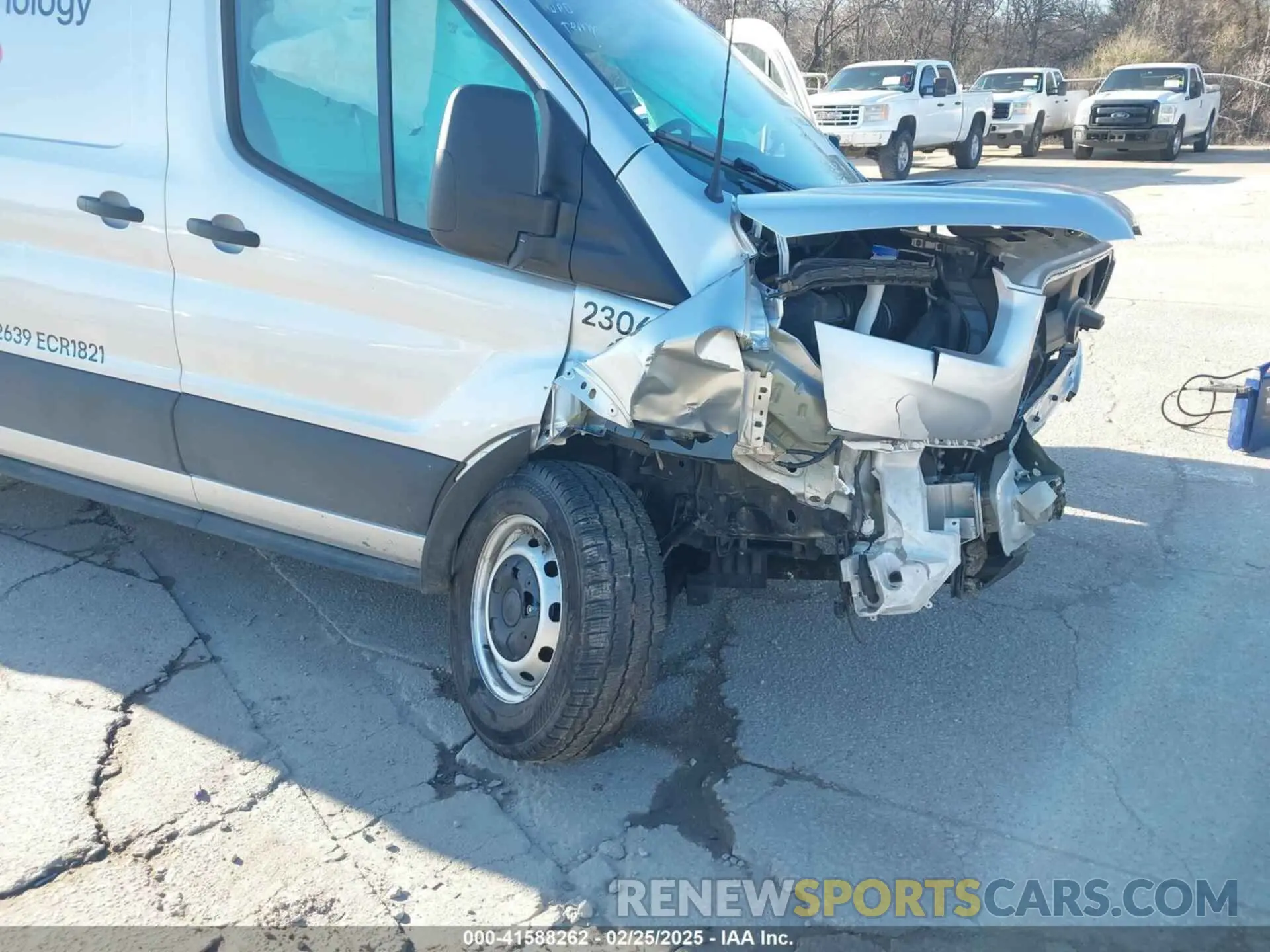 16 Photograph of a damaged car 1FTYE1Y85PKB94625 FORD TRANSIT-150 2023