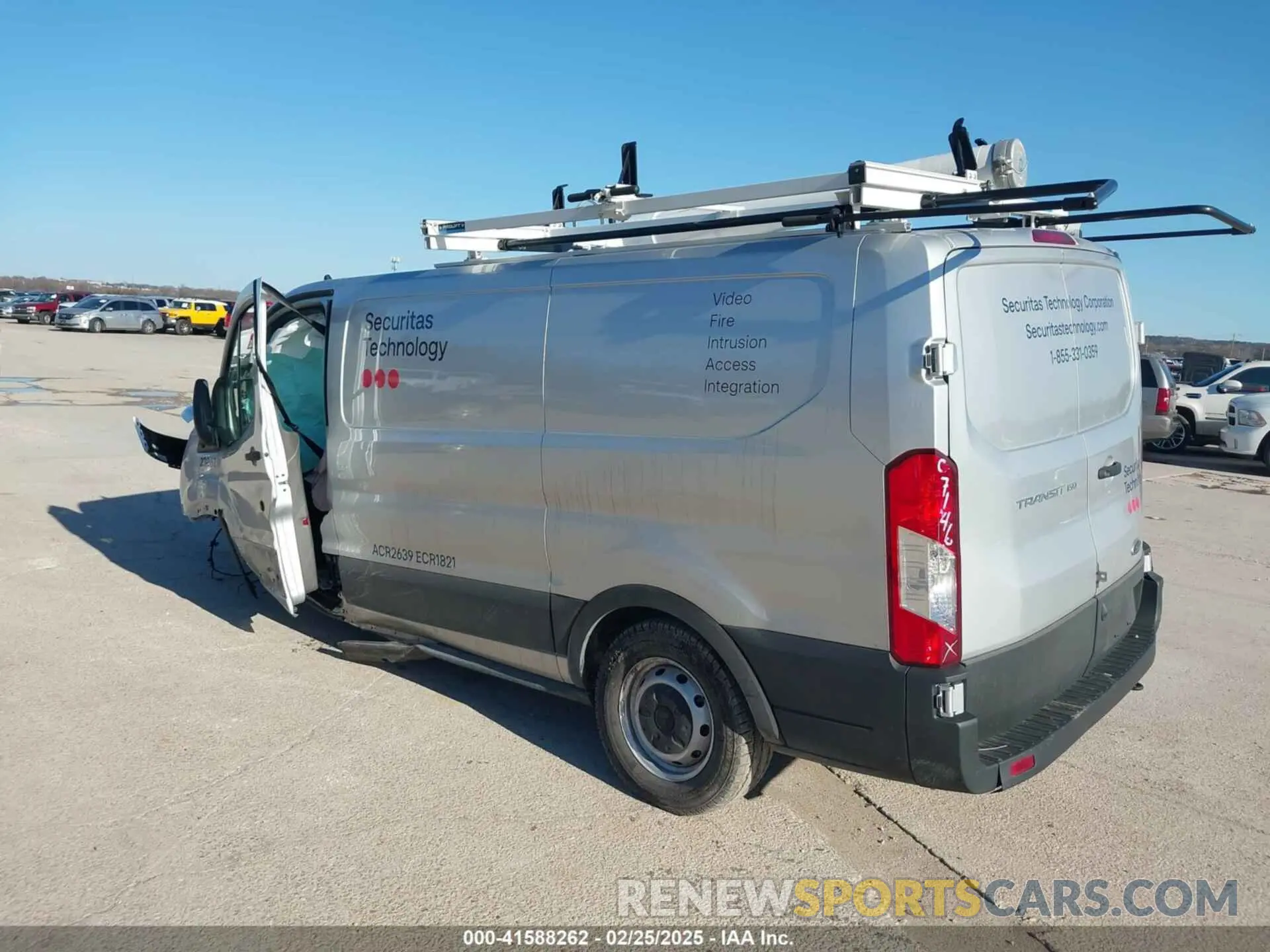 3 Photograph of a damaged car 1FTYE1Y85PKB94625 FORD TRANSIT-150 2023