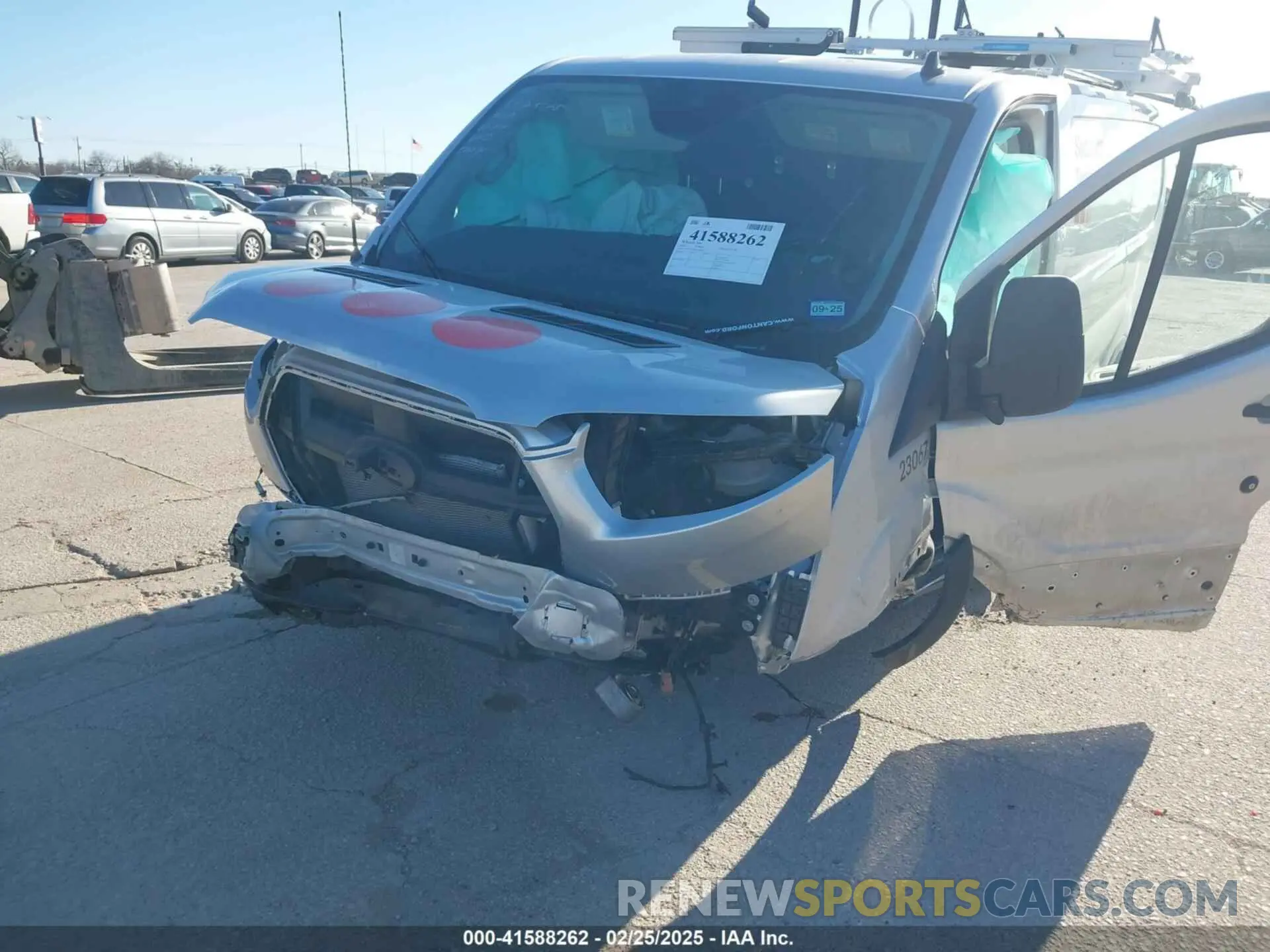 6 Photograph of a damaged car 1FTYE1Y85PKB94625 FORD TRANSIT-150 2023