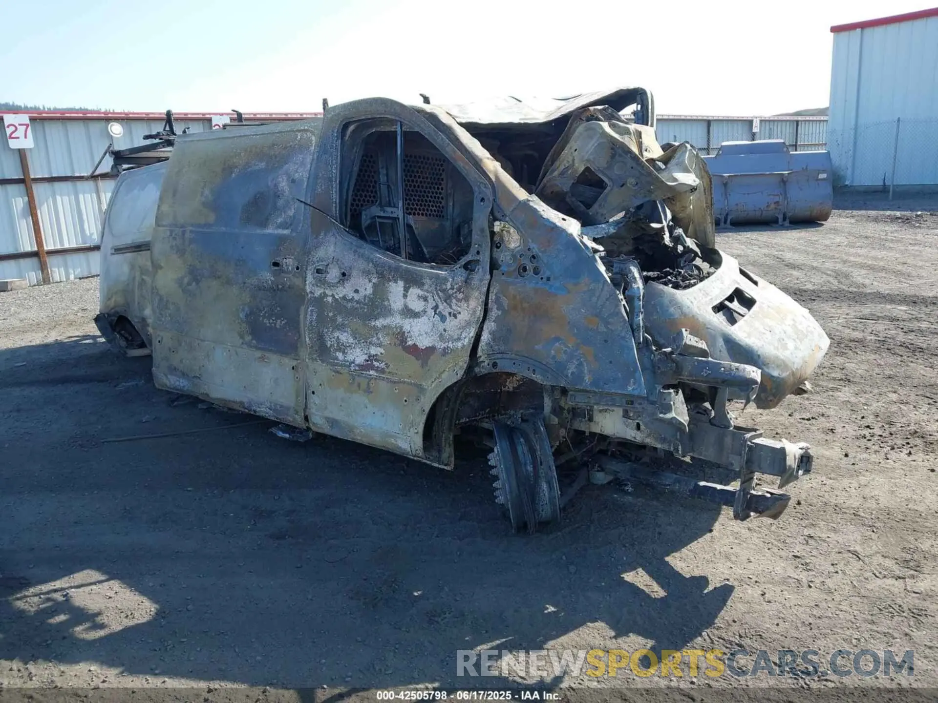 1 Photograph of a damaged car 1FTYE2Y80PKA16580 FORD TRANSIT-150 2023