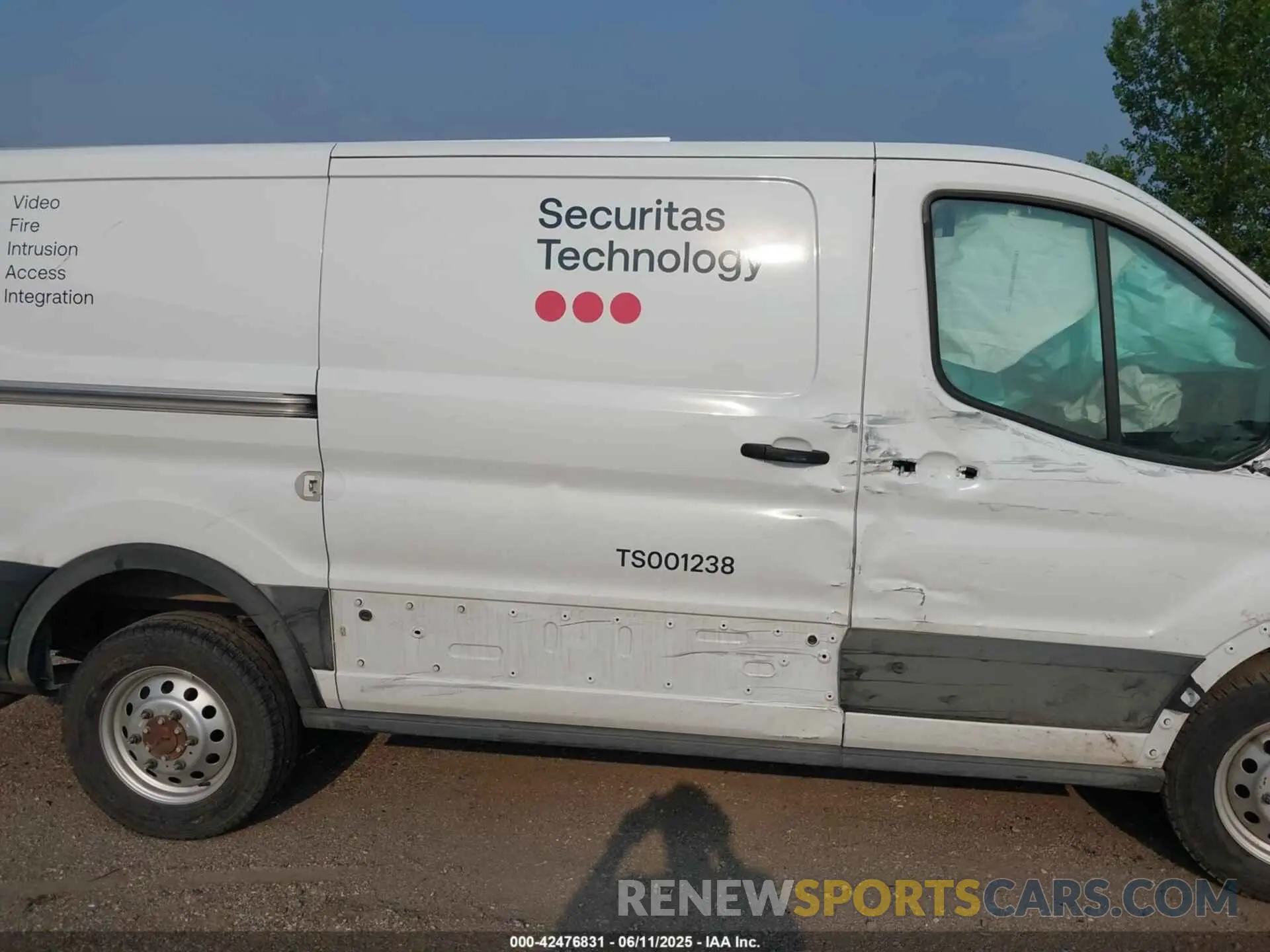 13 Photograph of a damaged car 1FTYE2Y8XPKB54210 FORD TRANSIT-150 2023