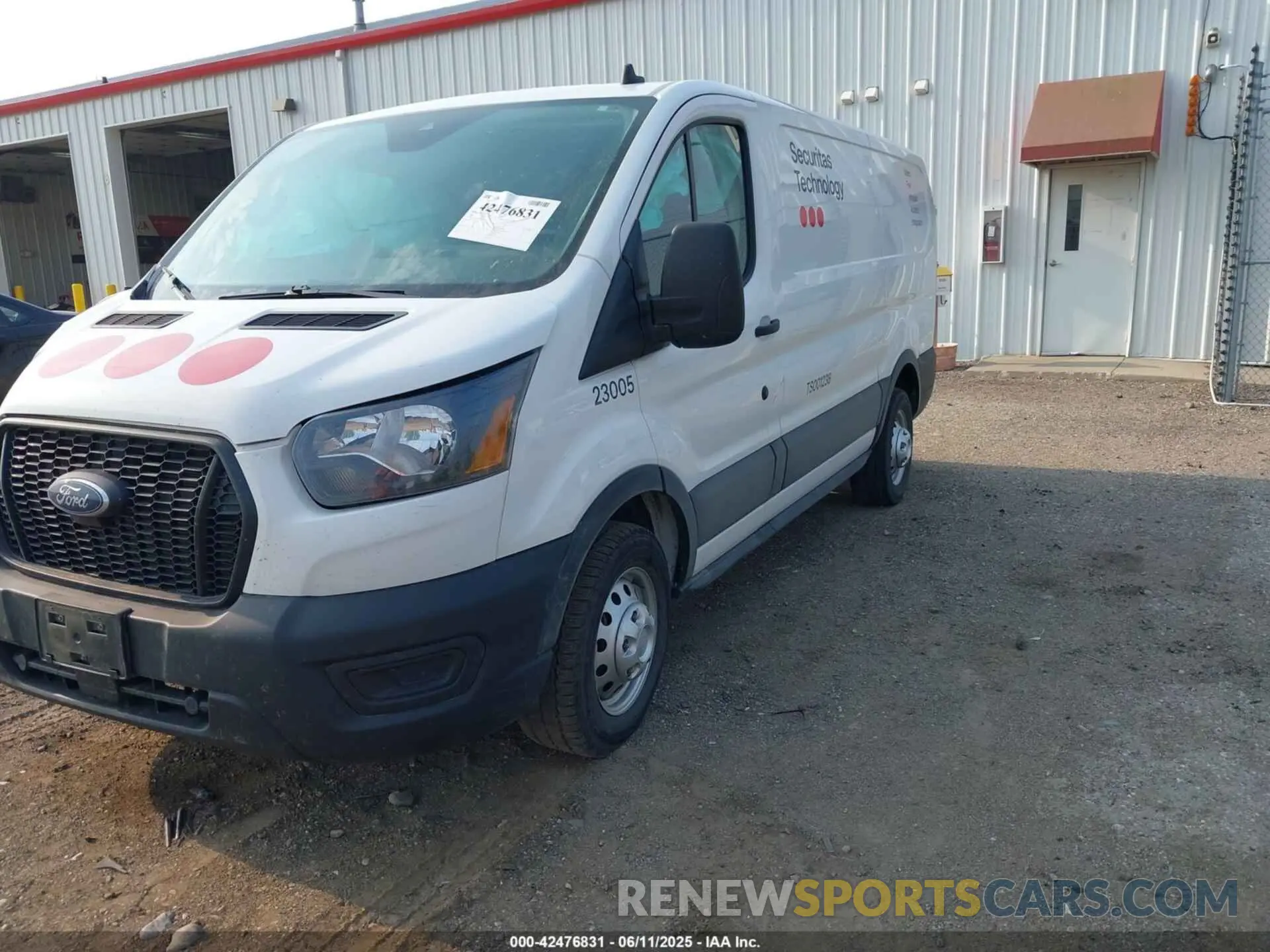 2 Photograph of a damaged car 1FTYE2Y8XPKB54210 FORD TRANSIT-150 2023