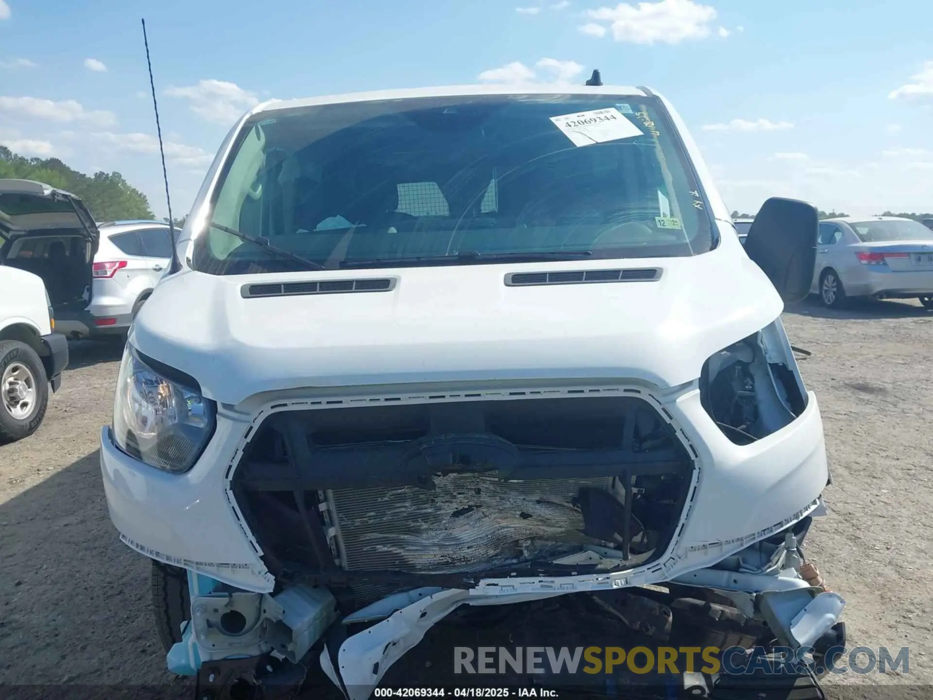 13 Photograph of a damaged car 1FTYE1Y80RKB18748 FORD TRANSIT-150 2024