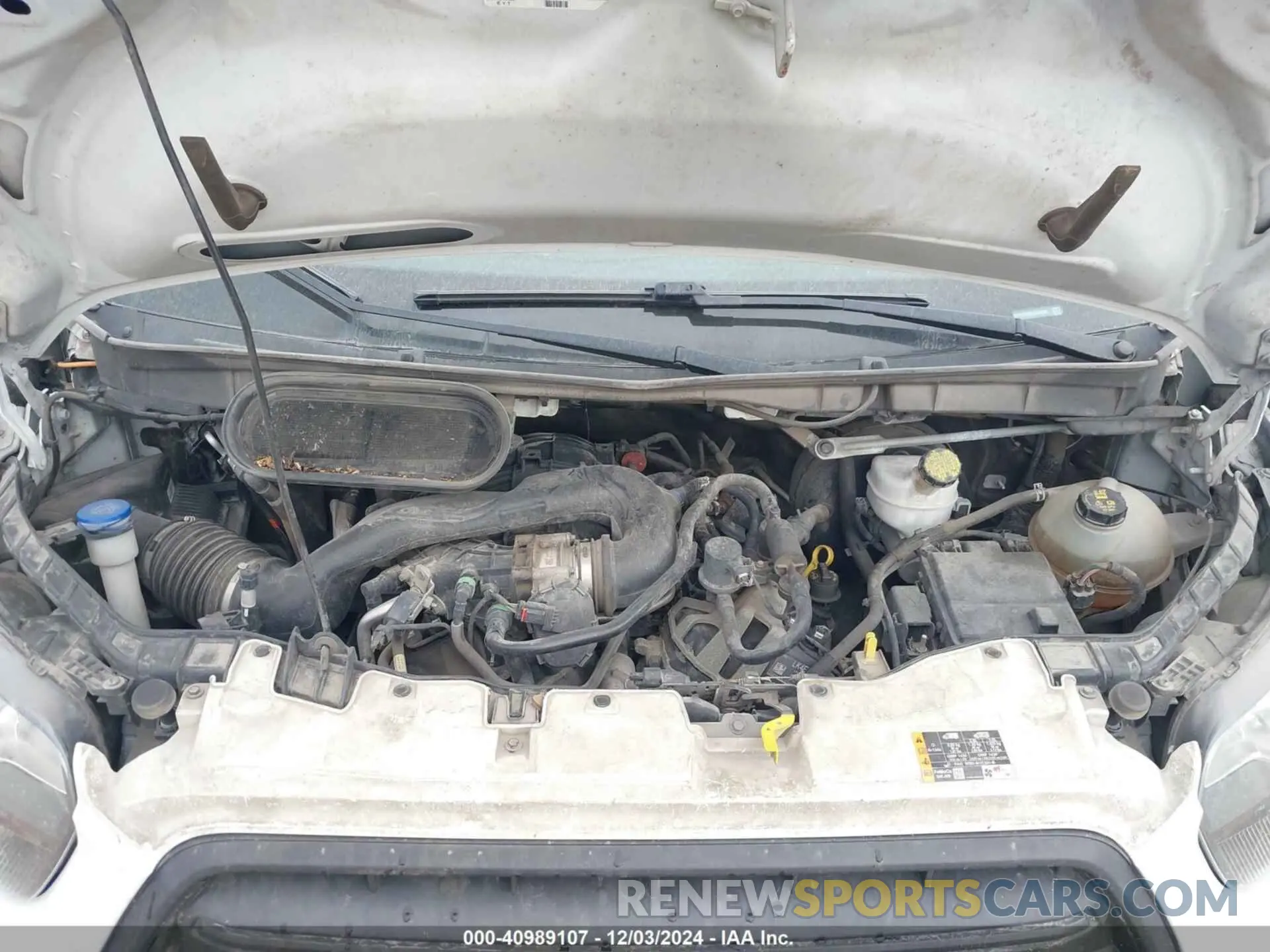 10 Photograph of a damaged car 1FTYE1Y87LKA39598 FORD TRANSIT-150 CARGO VAN 2020