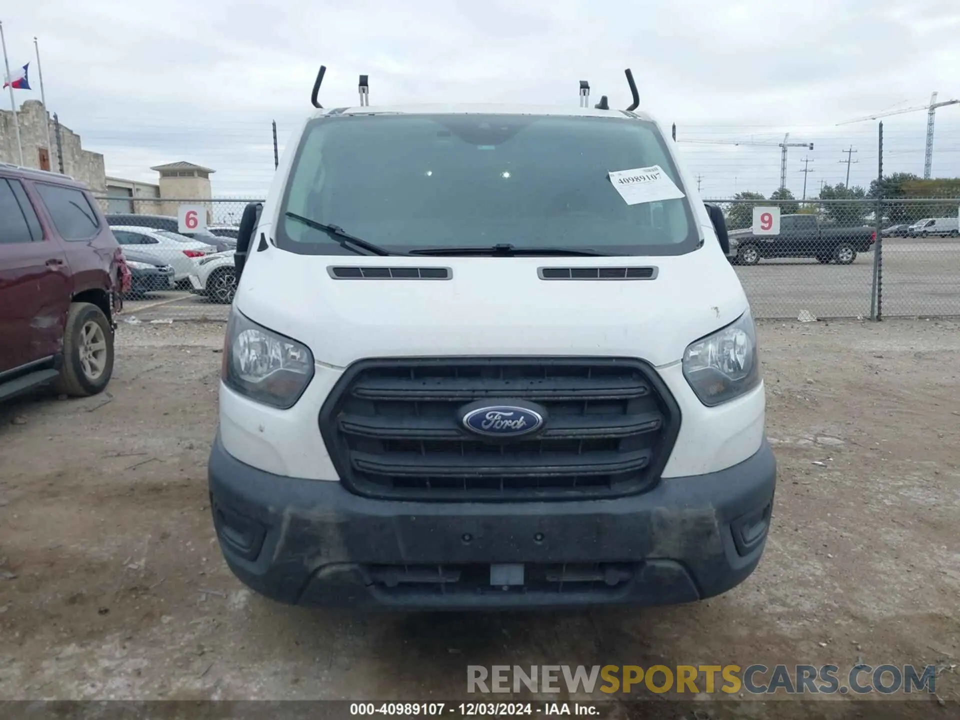 12 Photograph of a damaged car 1FTYE1Y87LKA39598 FORD TRANSIT-150 CARGO VAN 2020