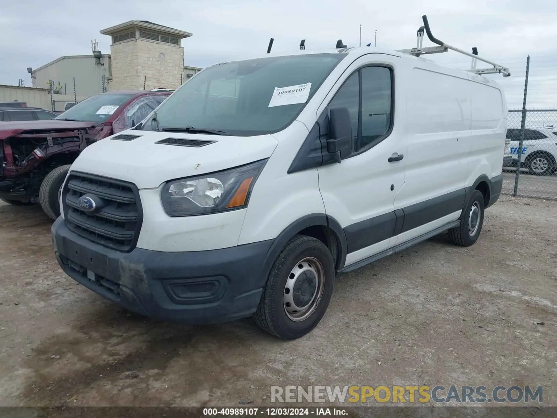 2 Photograph of a damaged car 1FTYE1Y87LKA39598 FORD TRANSIT-150 CARGO VAN 2020