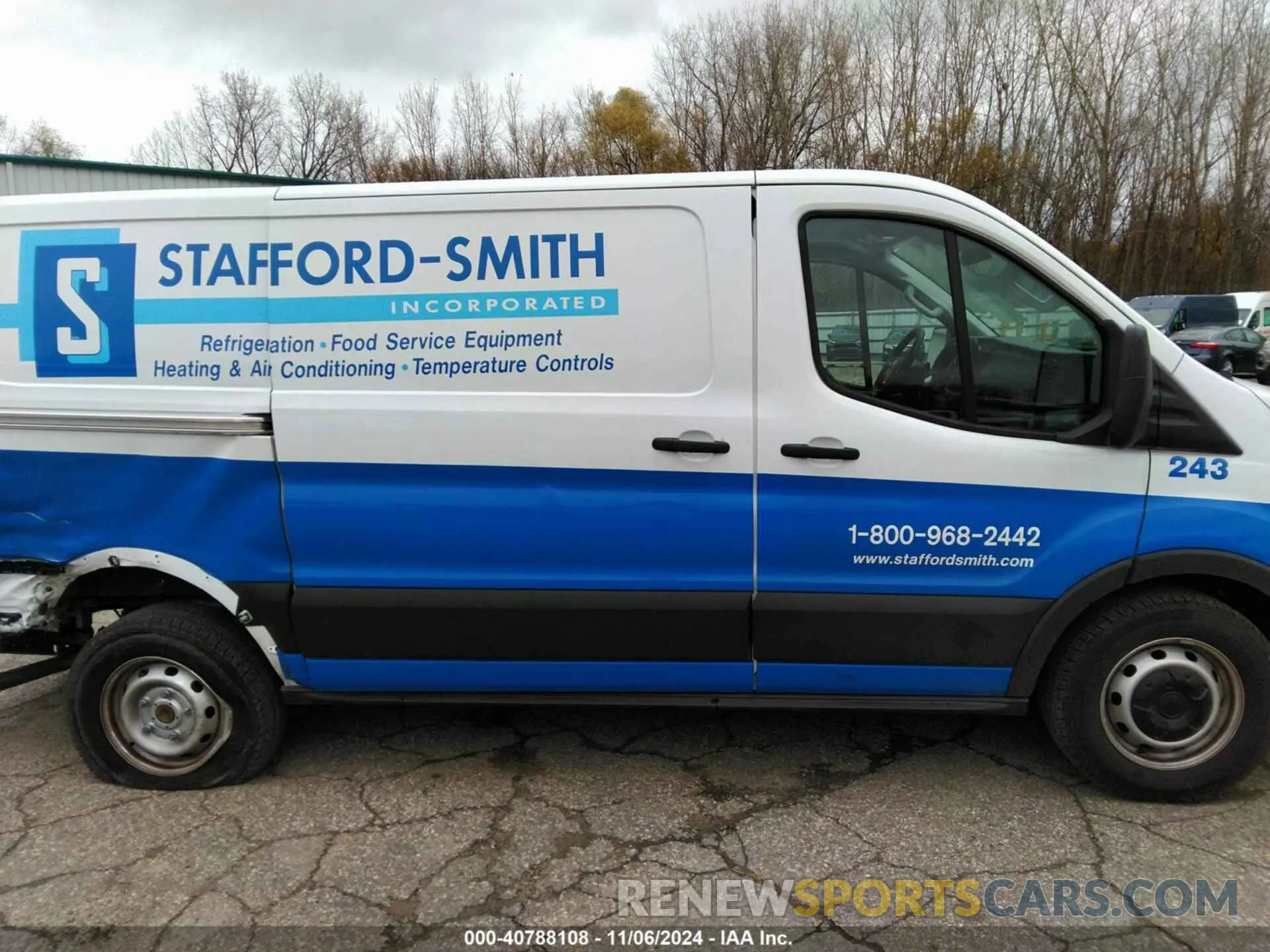 13 Photograph of a damaged car 1FTYE1Y89RKA72434 FORD TRANSIT-150 CARGO VAN 2024
